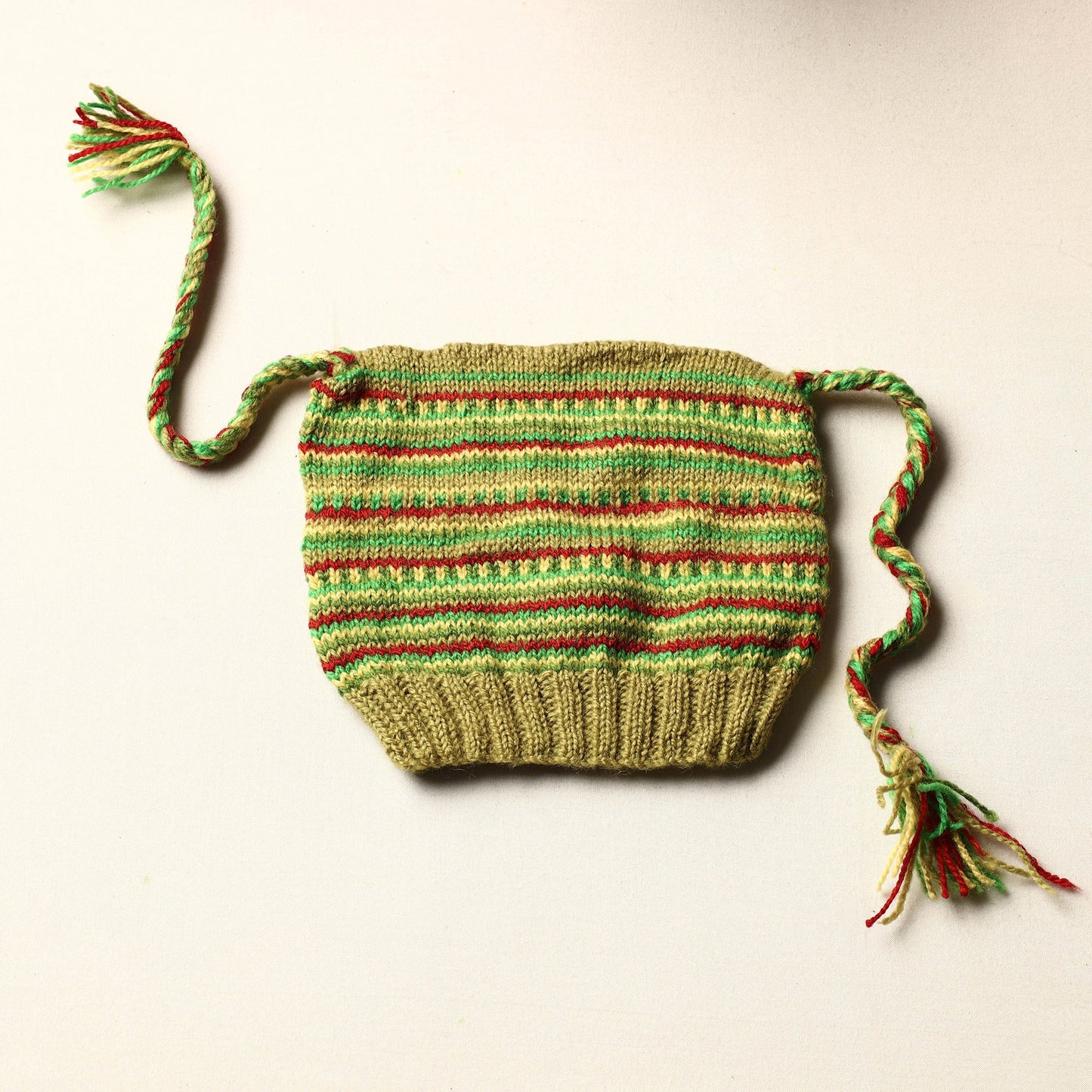 Kumaun Hand Knitted Woolen Sherpa Cap