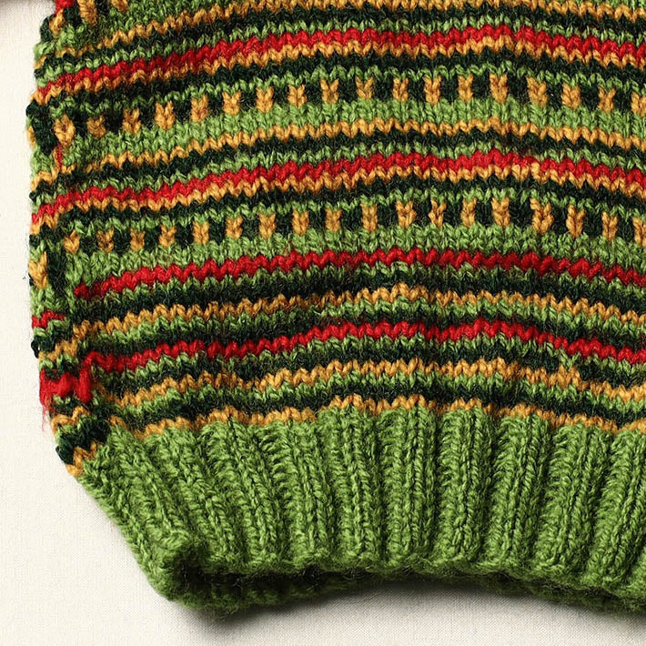 Kumaun Hand Knitted Woolen Sherpa Cap