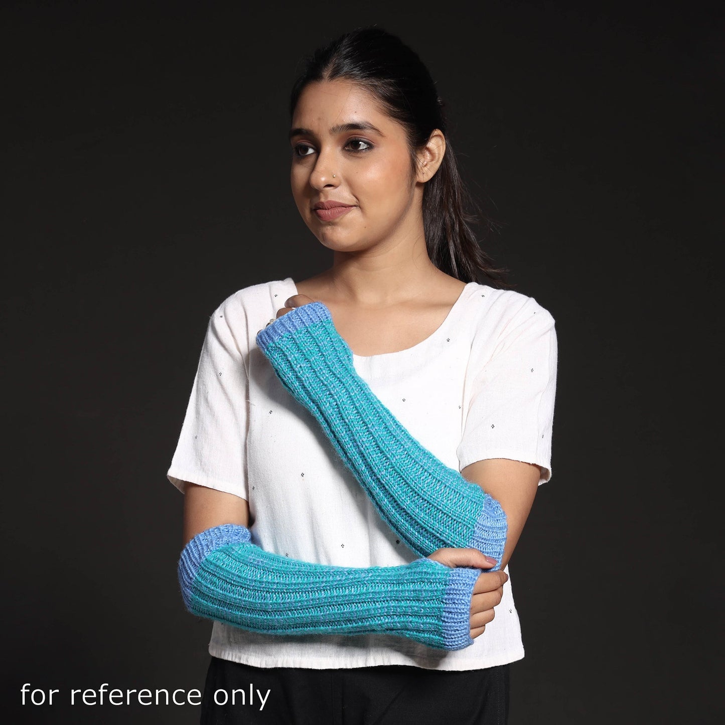 Kumaun Hand Knitted Woolen Hand Warmer