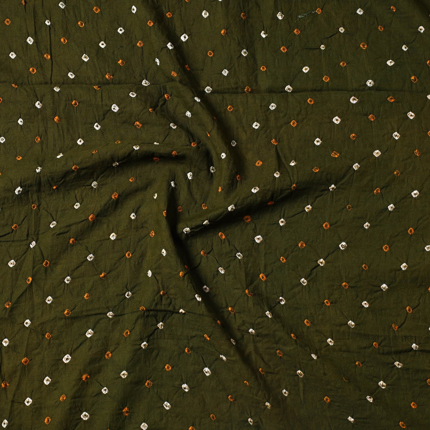 Kutch Bandhani Tie-Dye Cotton Precut Fabric 53