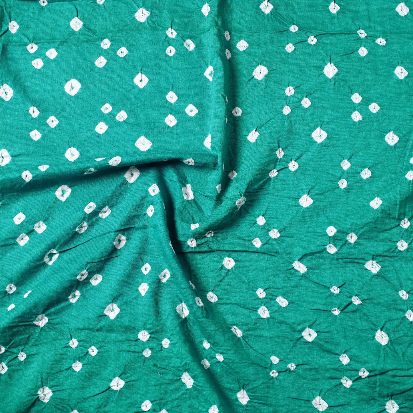 Kutch Bandhani Tie-Dye Mul Cotton Precut Fabric 16