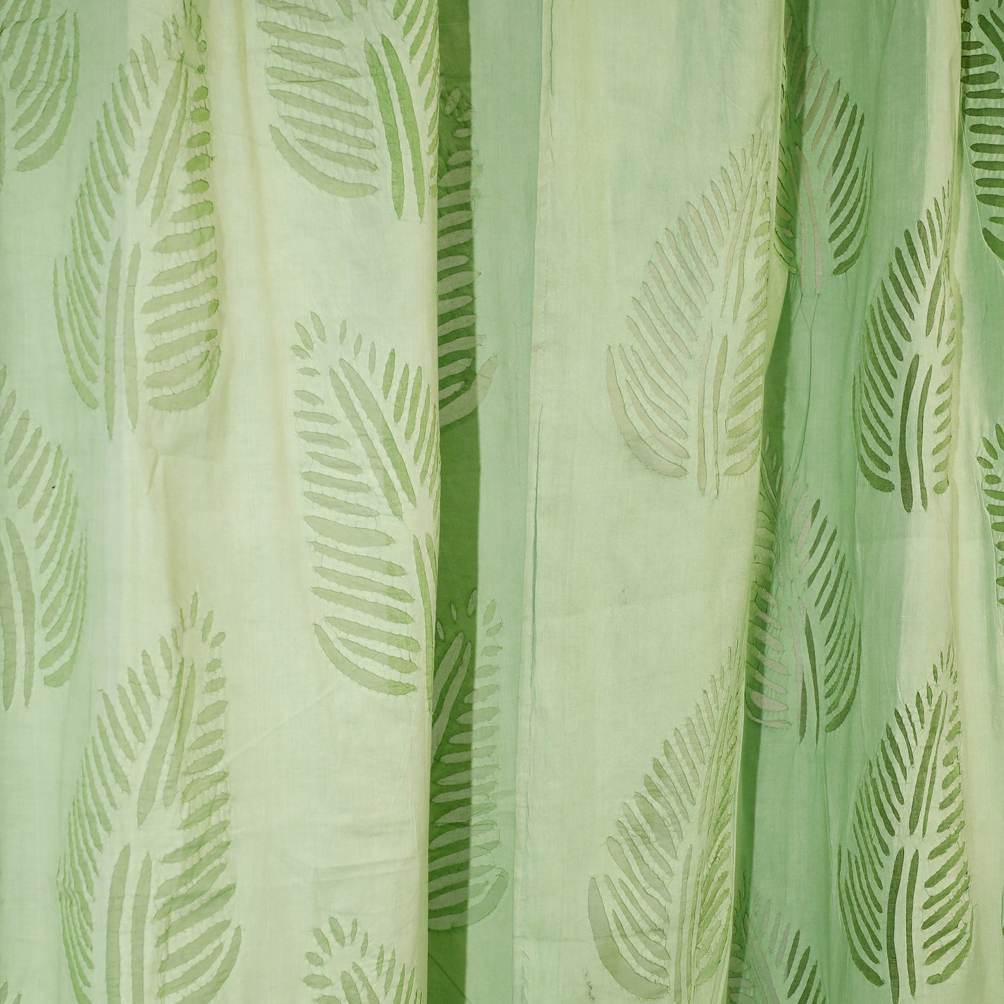 Applique Cutwork Cotton Curtain