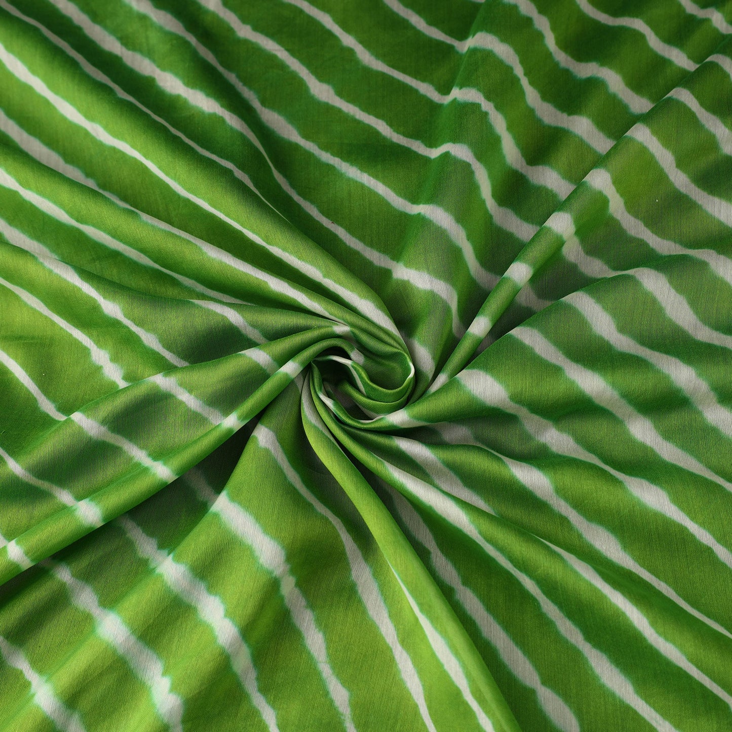 Leheriya Tie-Dye Chanderi Silk Fabric Online | iTokri
