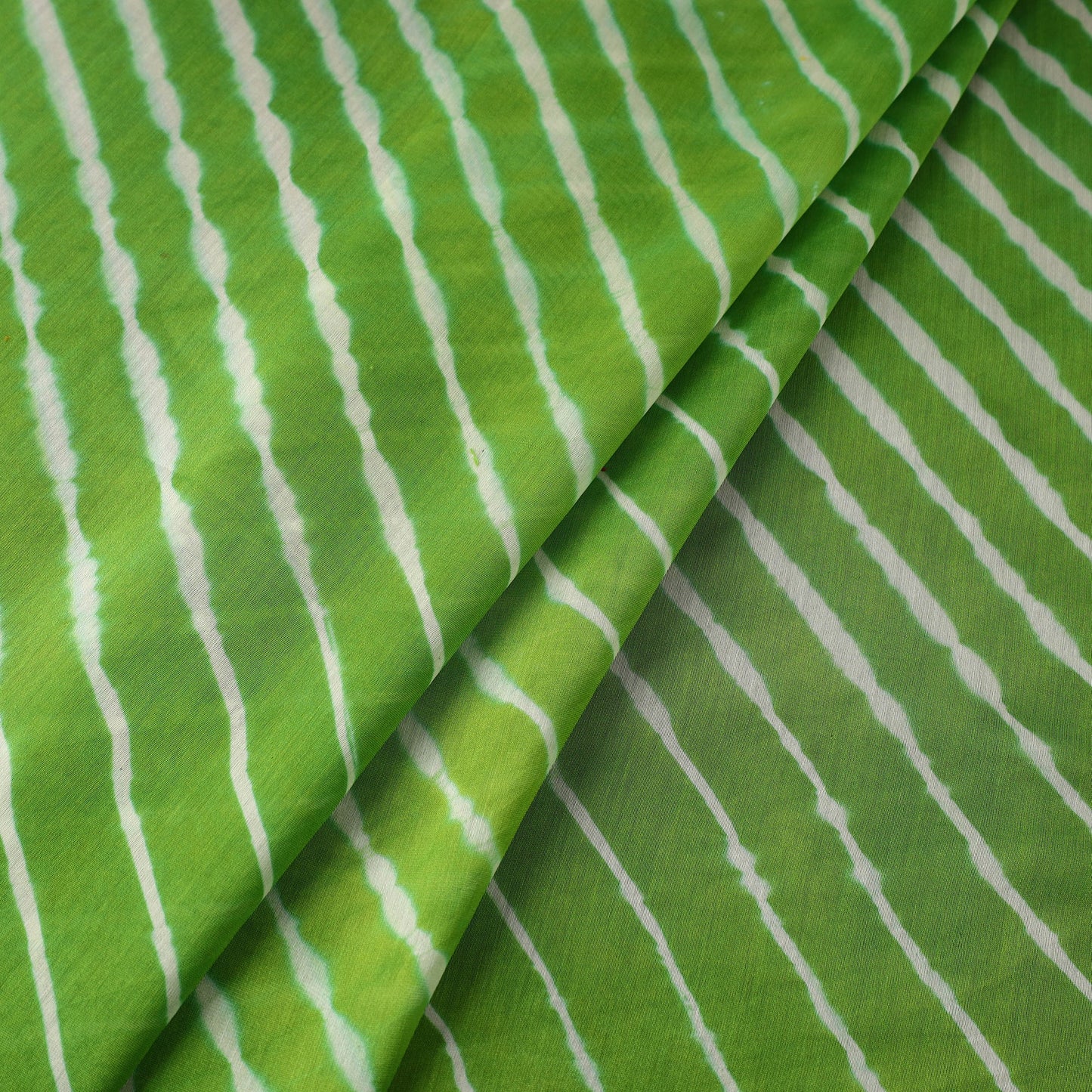 Leheriya Tie-Dye Chanderi Silk Fabric Online | iTokri