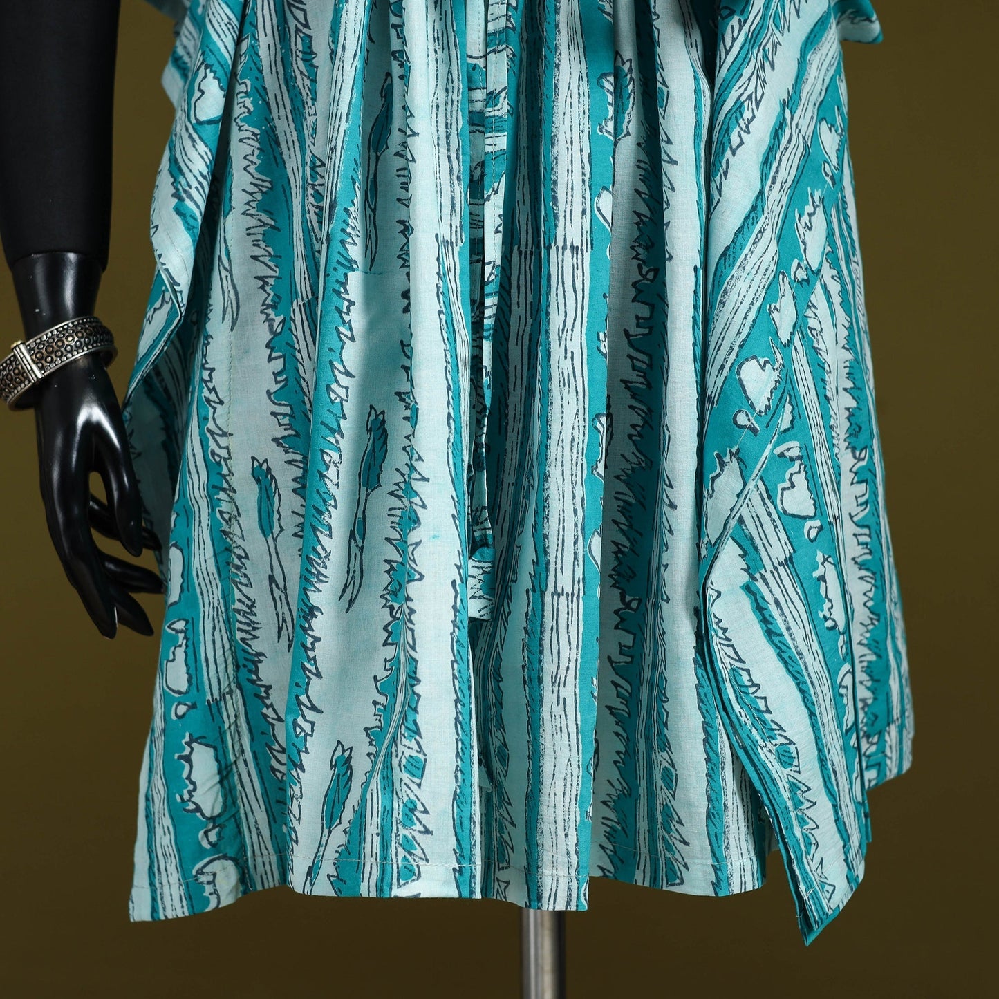 Natural dyed hand akola cotton medium kaftan 96