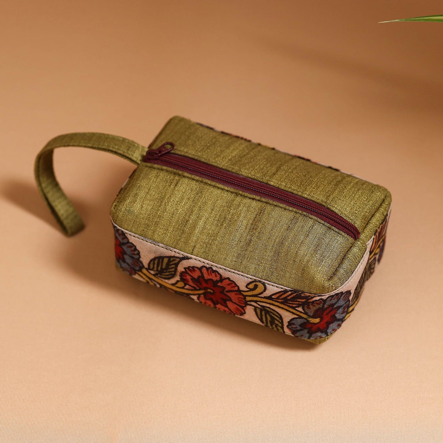 Natural dyed handpainted kalamkari multipurpose