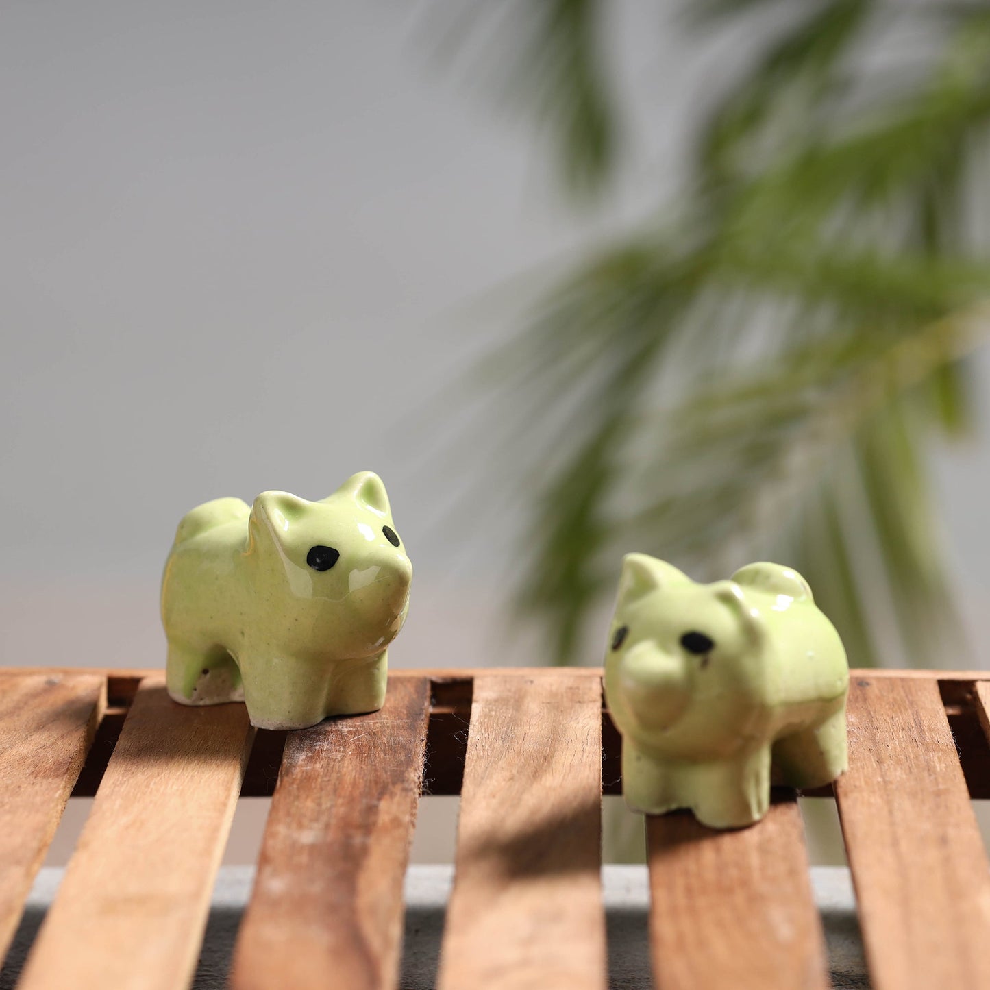 Handcrafted Ceramic Toys (Set of 2)
