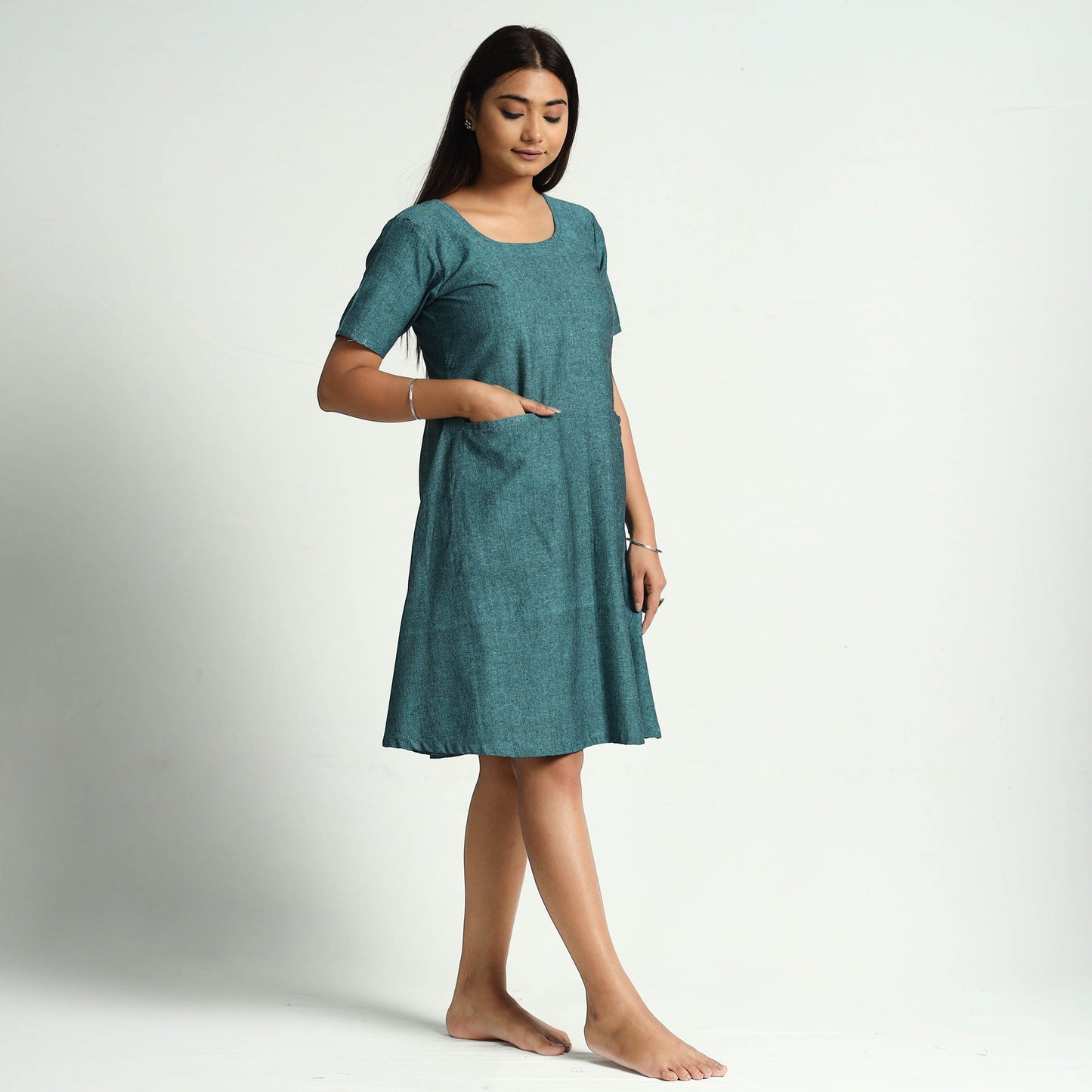 Plain Cotton Dress