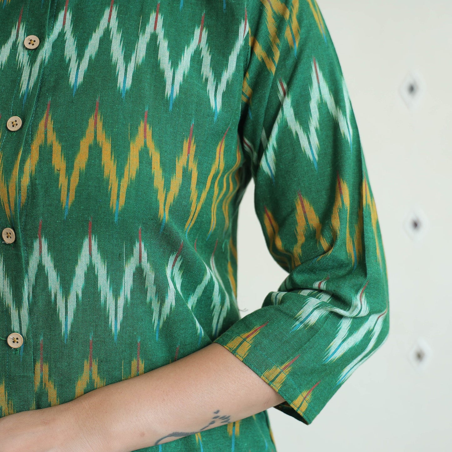 Pochampally Ikat Cotton Co-Ord Set 11