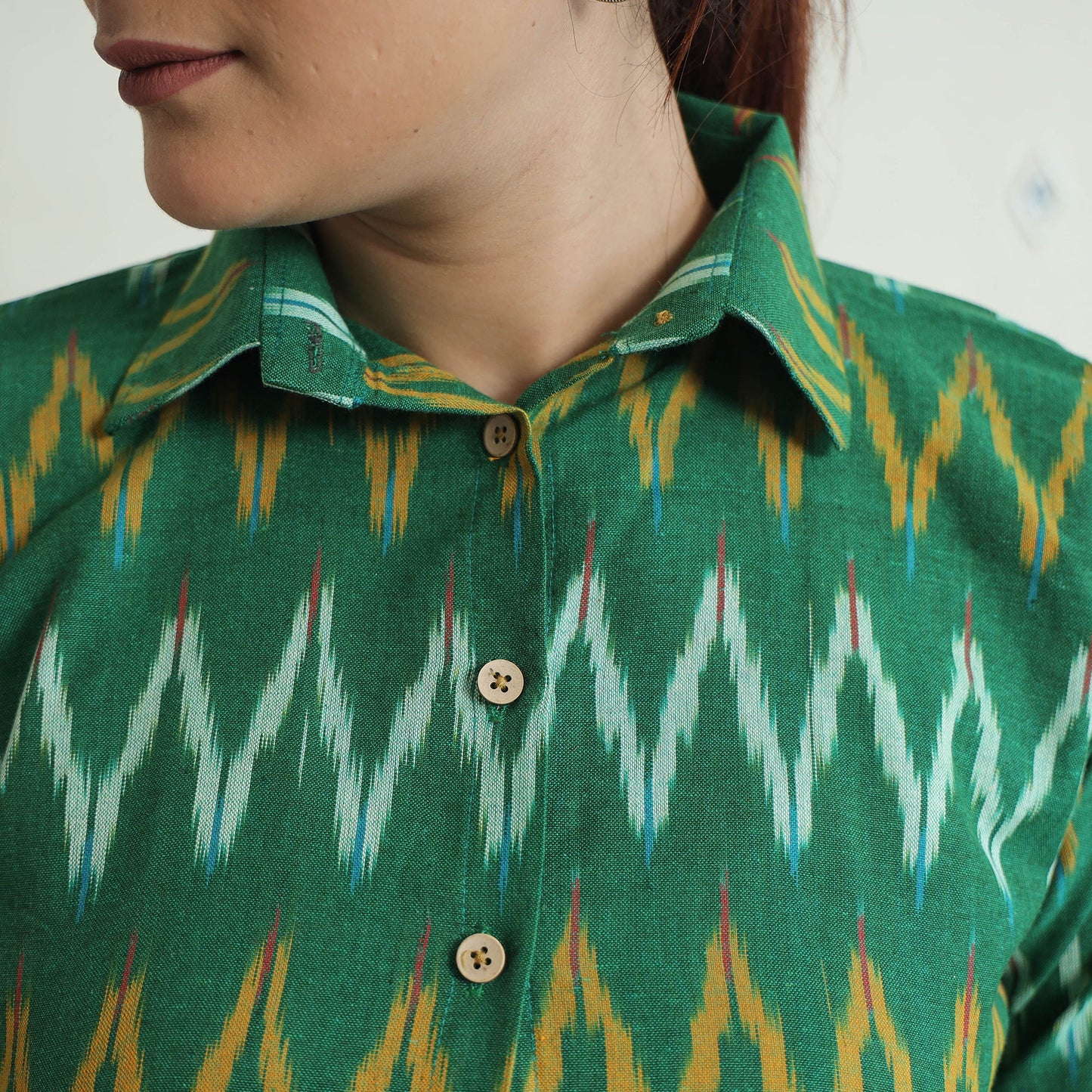 Pochampally Ikat Cotton Co-Ord Set 11