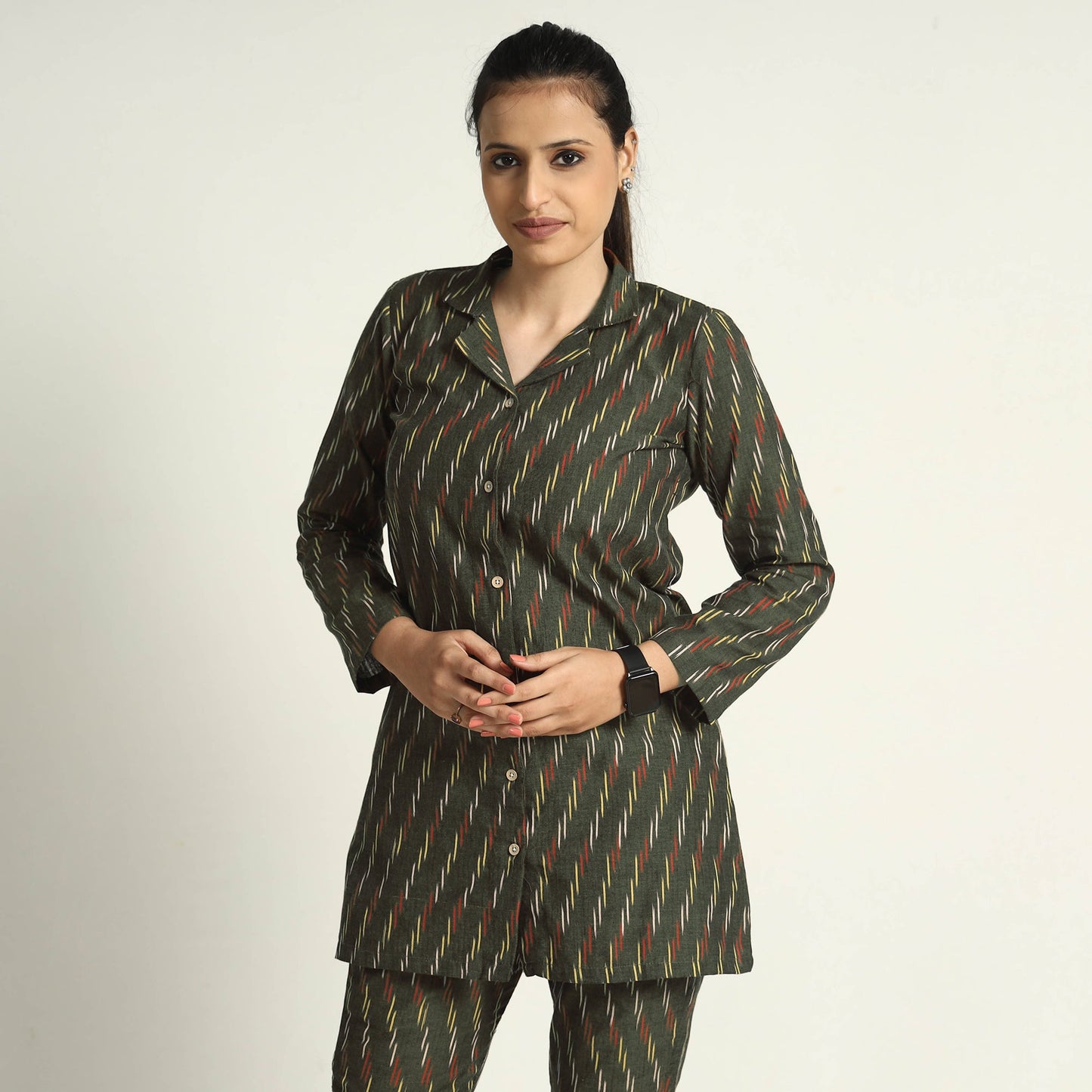 Buy Pochampally Ikat Cotton Co-Ord Set Online at iTokri.com