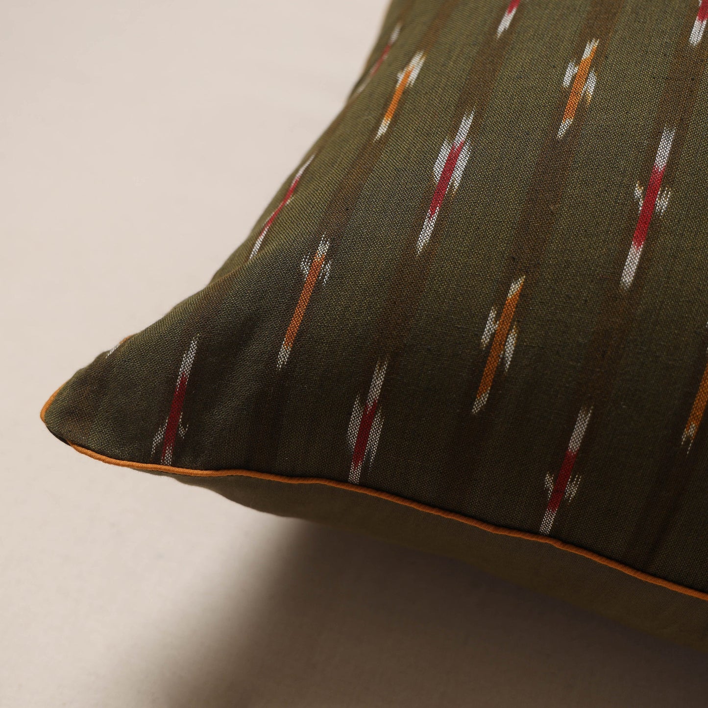 Pochampally ikat weave cushion cover 15 - handcrafted