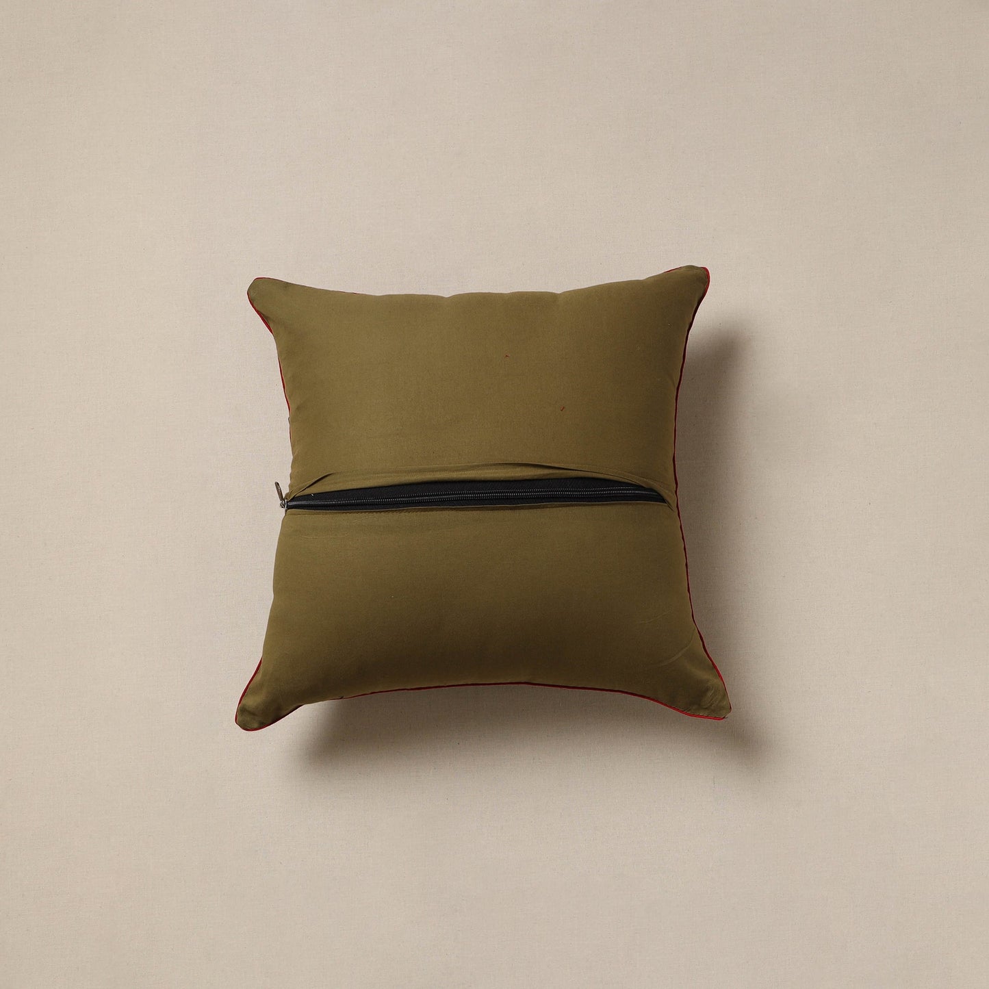Pochampally ikat weave cushion cover 16 - handcrafted