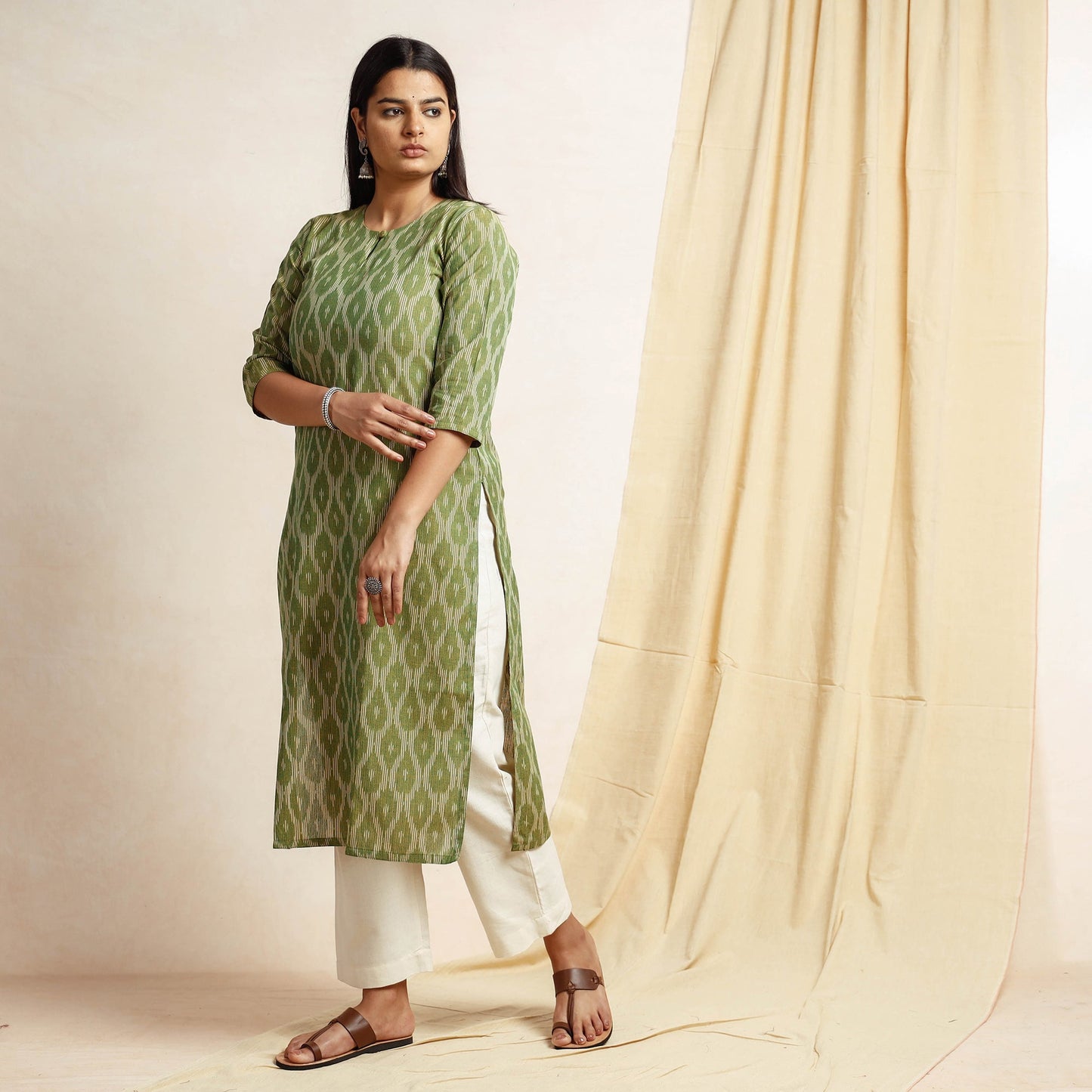 pochampally ikat kurta