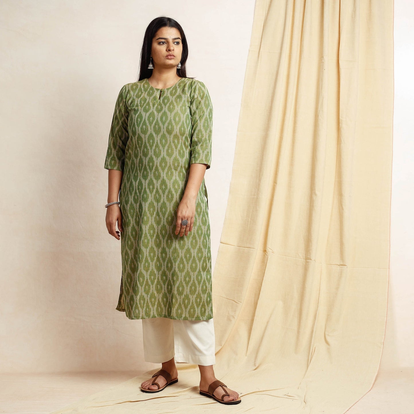 pochampally ikat kurta