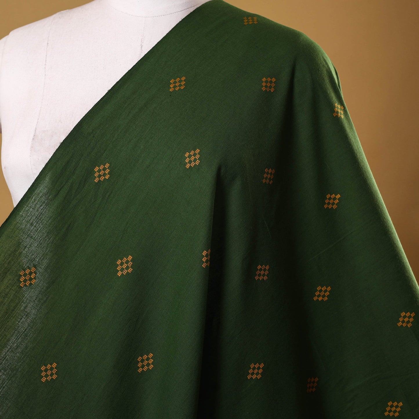 Green - prewashed cotton jacquard weave fabric 17