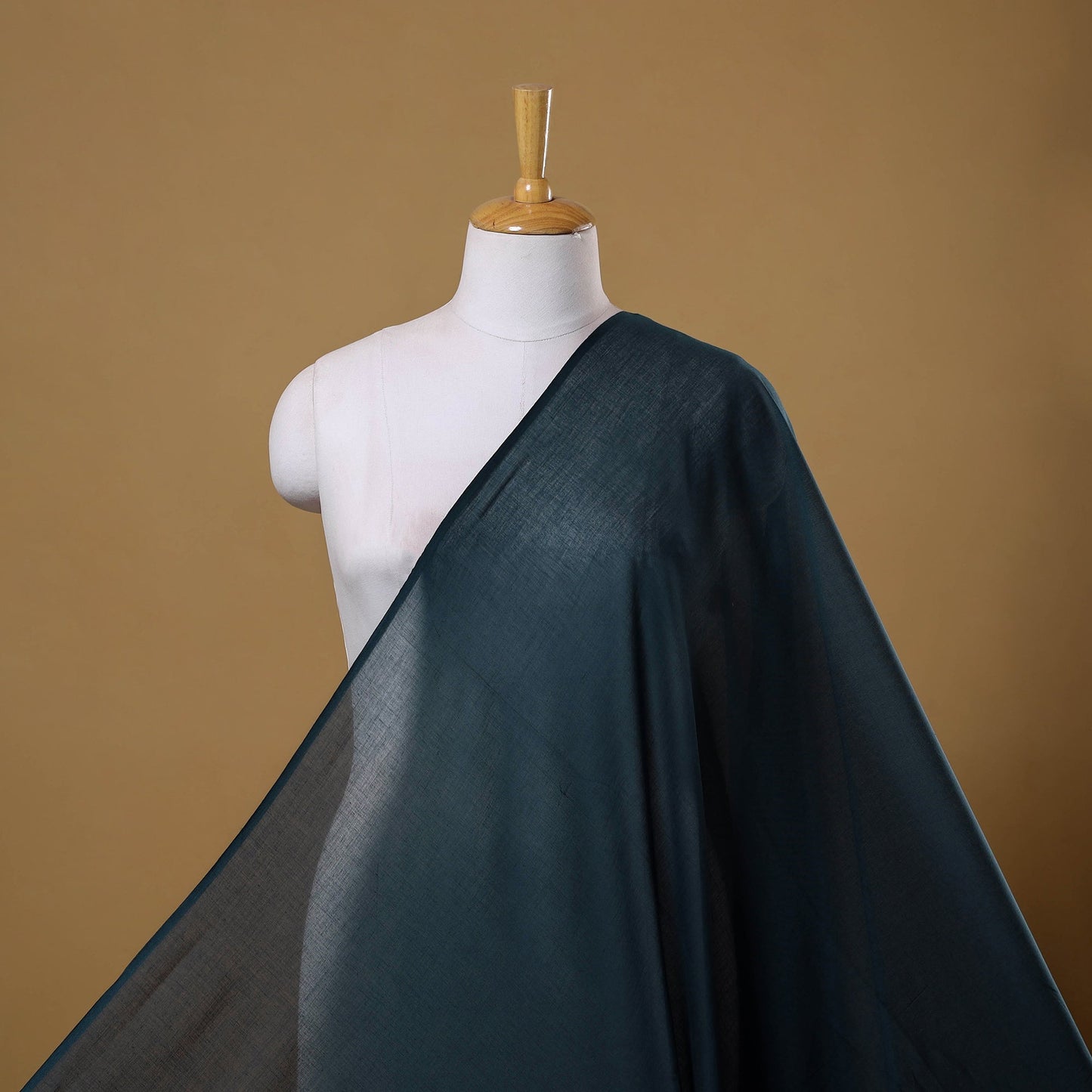 Prewashed mul cotton plain fabric 26 - handcrafted