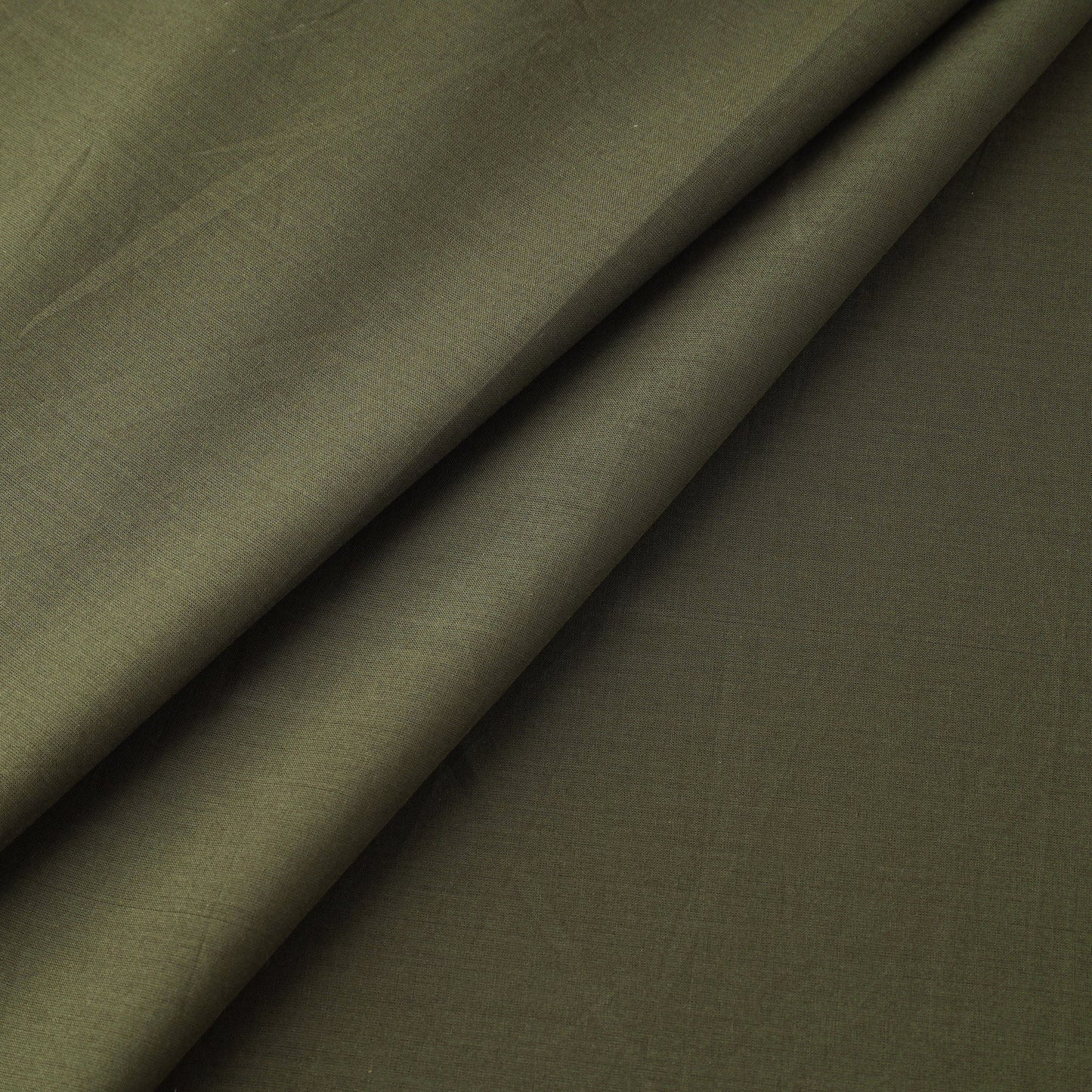 Green - prewashed plain cotton fabric 15 - handcrafted