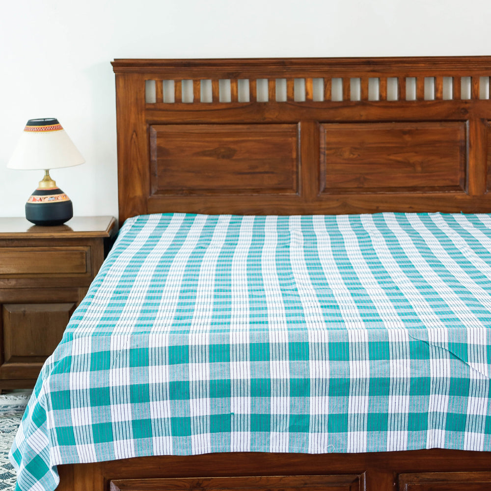 Pure Cotton Mangalgiri Single Bedcover
