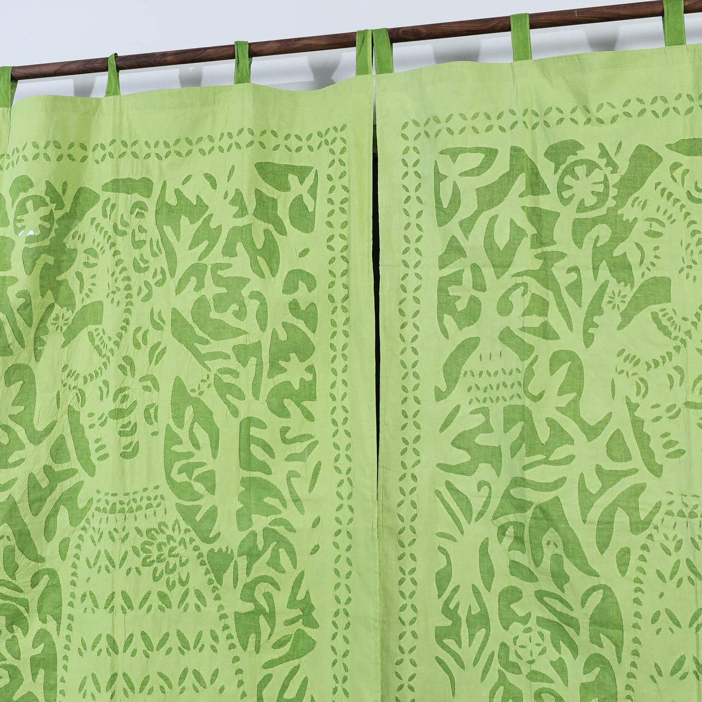 Applique Cutwork Window Curtain