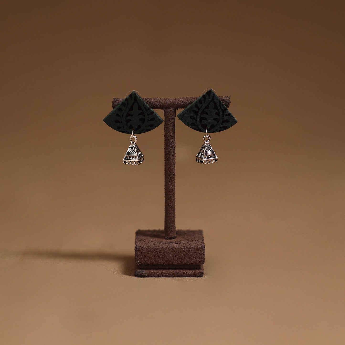 Ruhi gs fabart handmade earrings - handcrafted