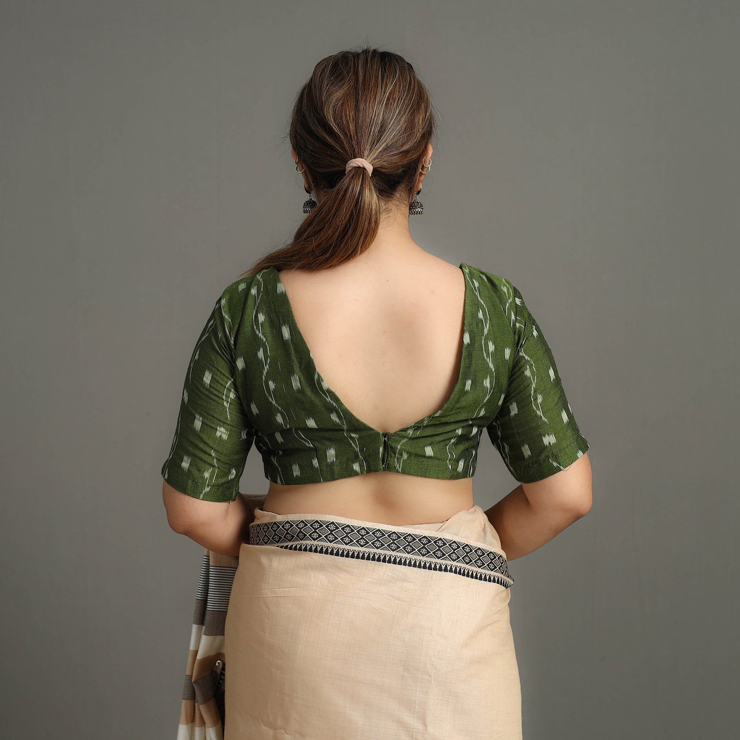 Explore Handwoven Cotton Sambalpuri Ikat Blouse