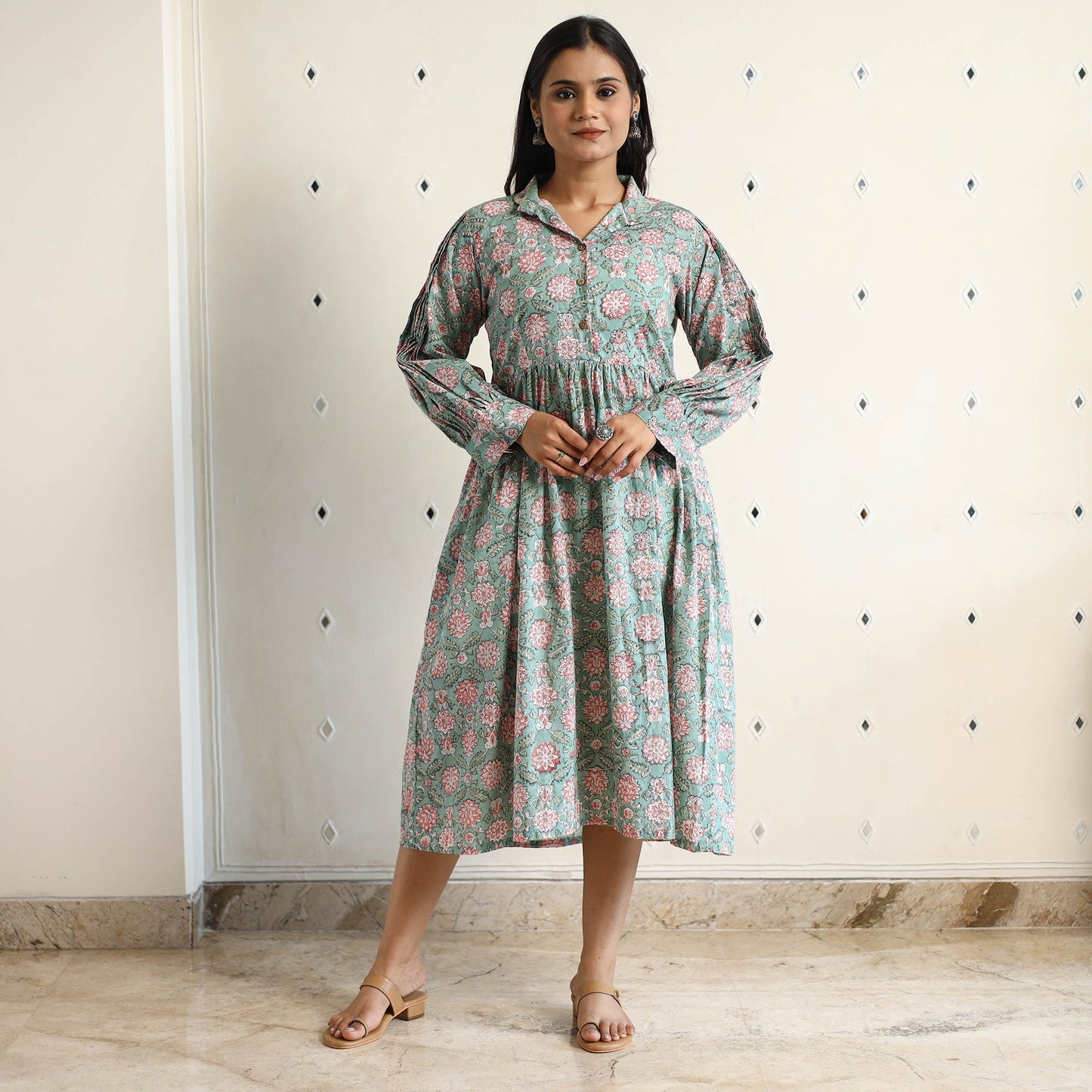 Sanganeri Dress