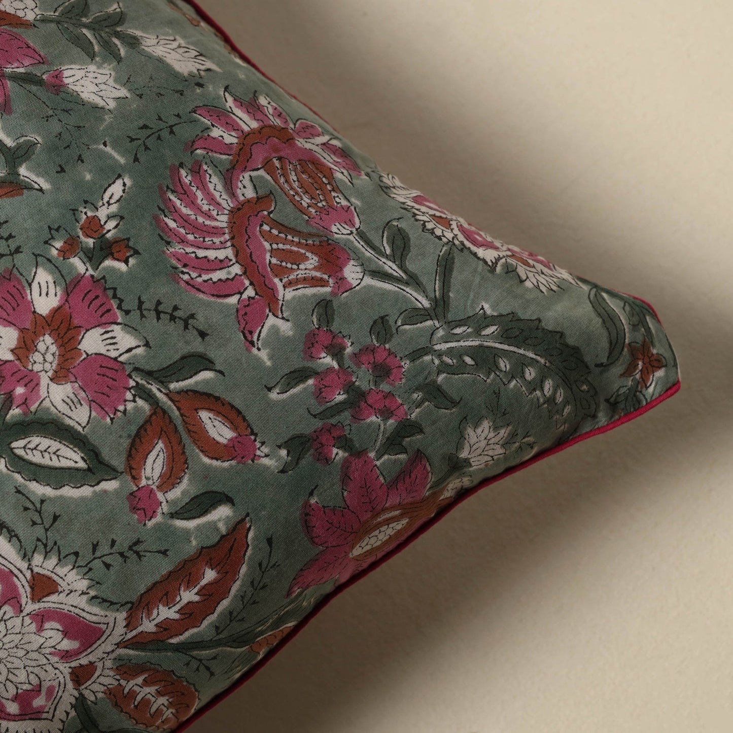 Sanganeri cushion cover 13 - handcrafted