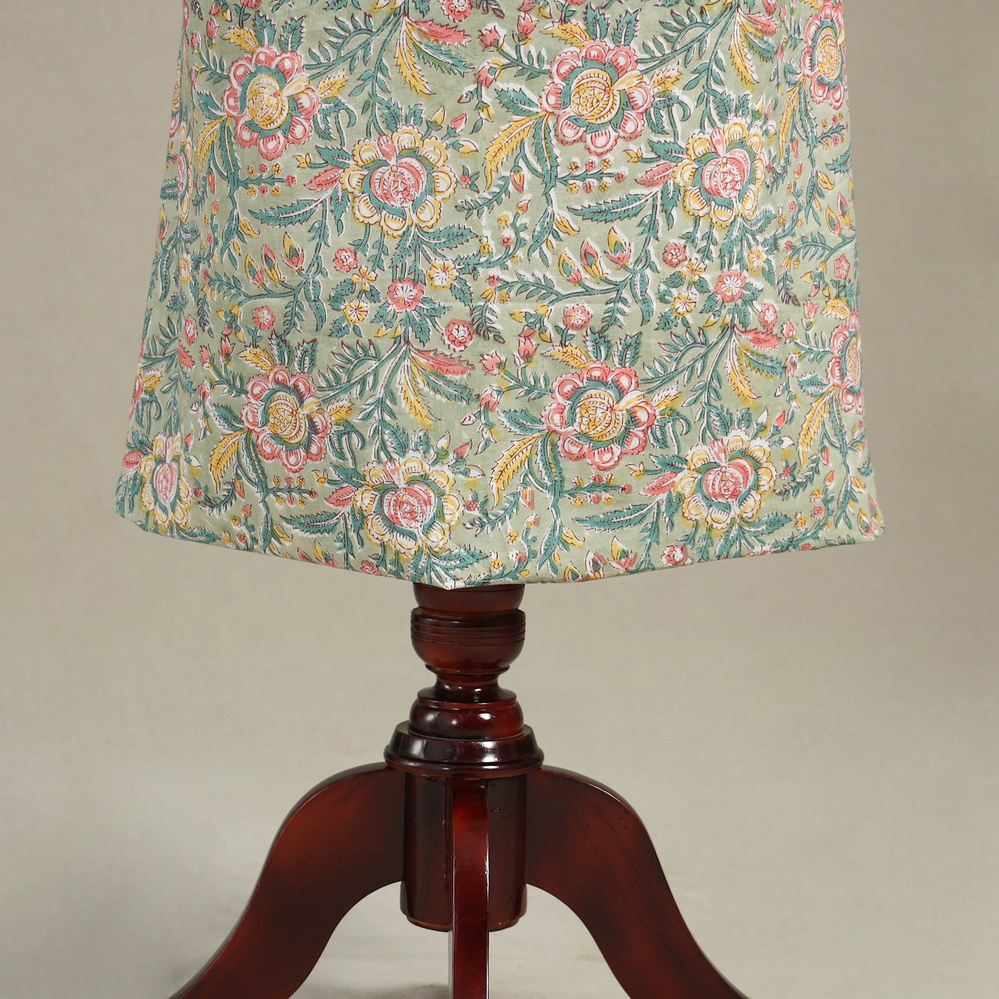 Green - sanganeri patchwork cotton unstitched kurta