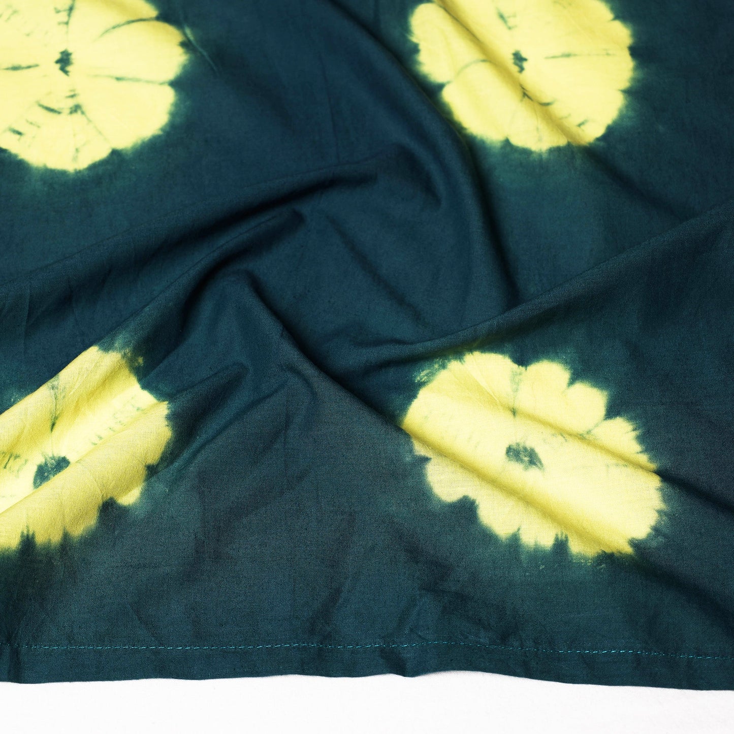 Shibori Tie-Dye Cotton Scarf