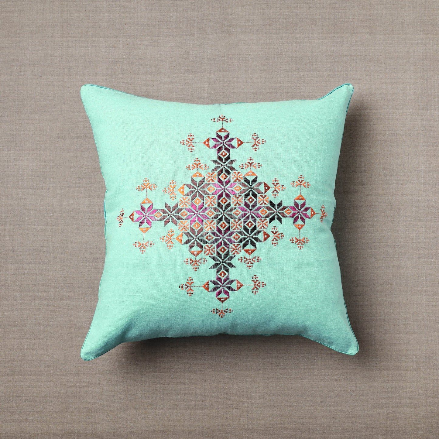 Soof Embroidery Cotton Cushion Cover Online at iTokri.com