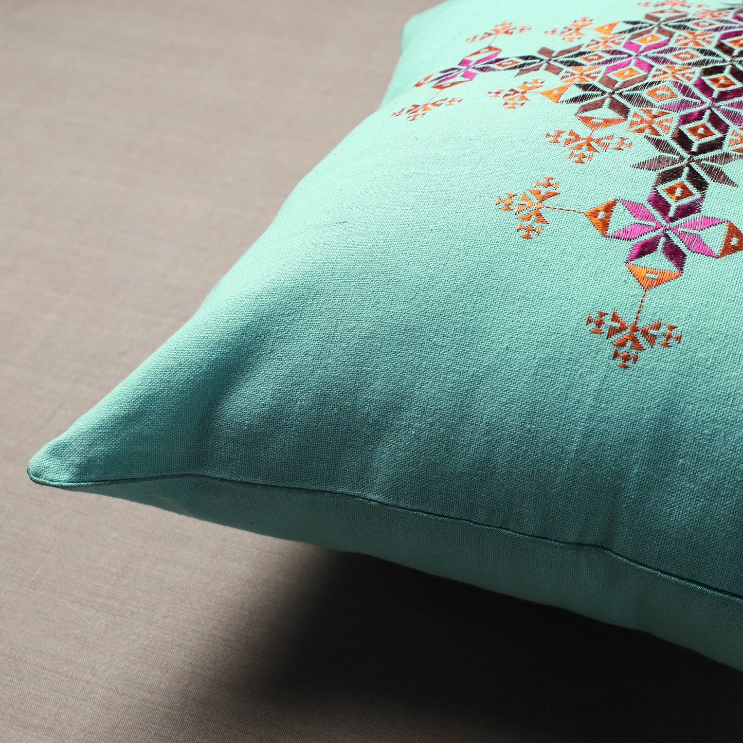 Soof Embroidery Cotton Cushion Cover Online at iTokri.com