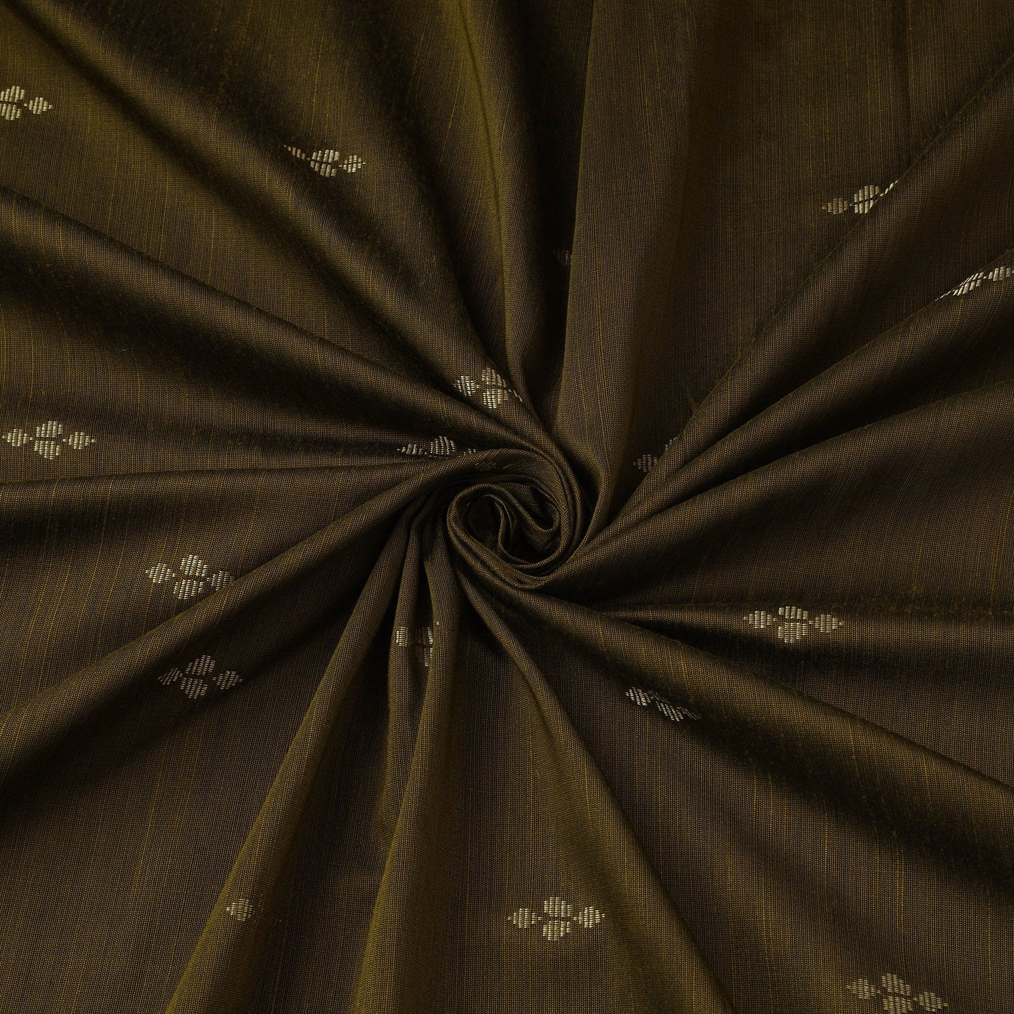Spun dupion viscose silk buti fabric 12 - handcrafted