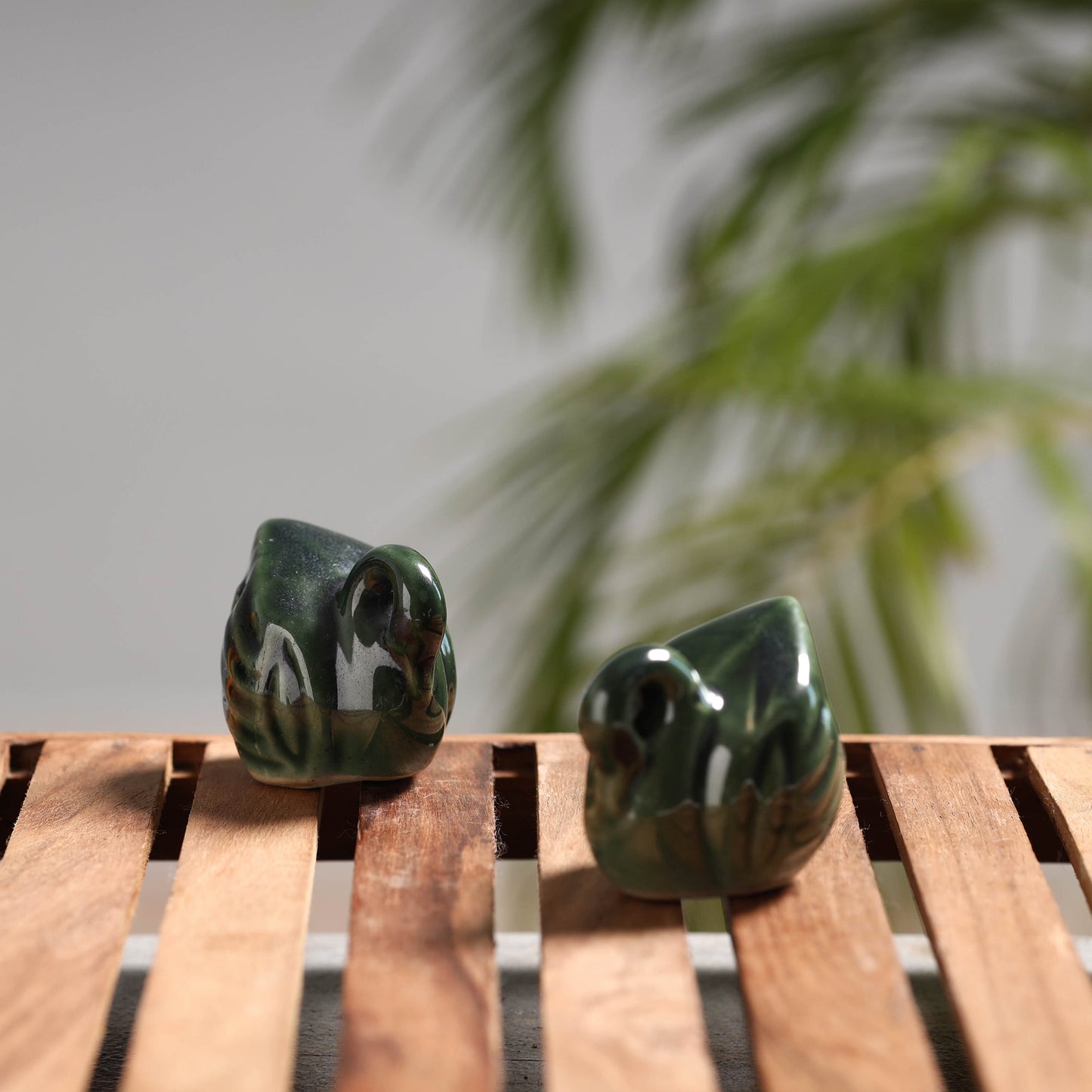 Handcrafted Ceramic Toys (Set of 2)