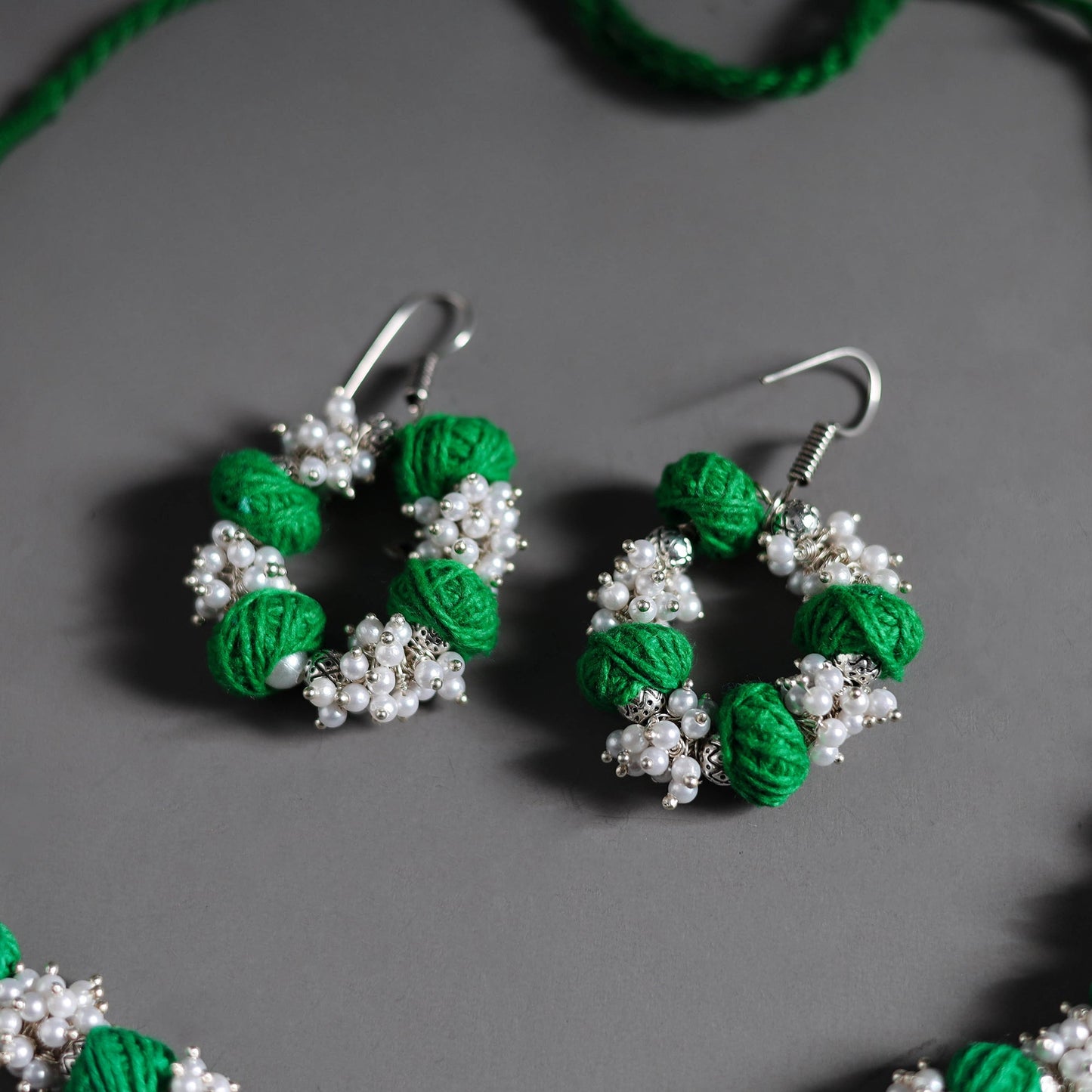 Thread Beads Handmade Necklace Set