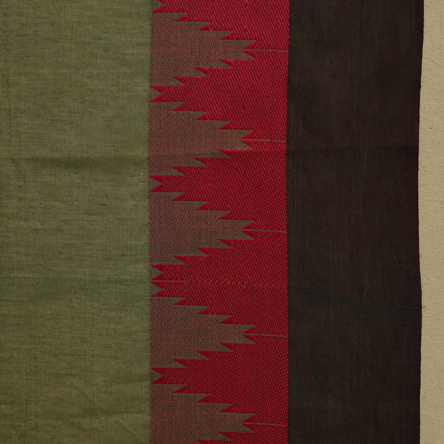 Thread buti cotton kanchipuram saree with border 29