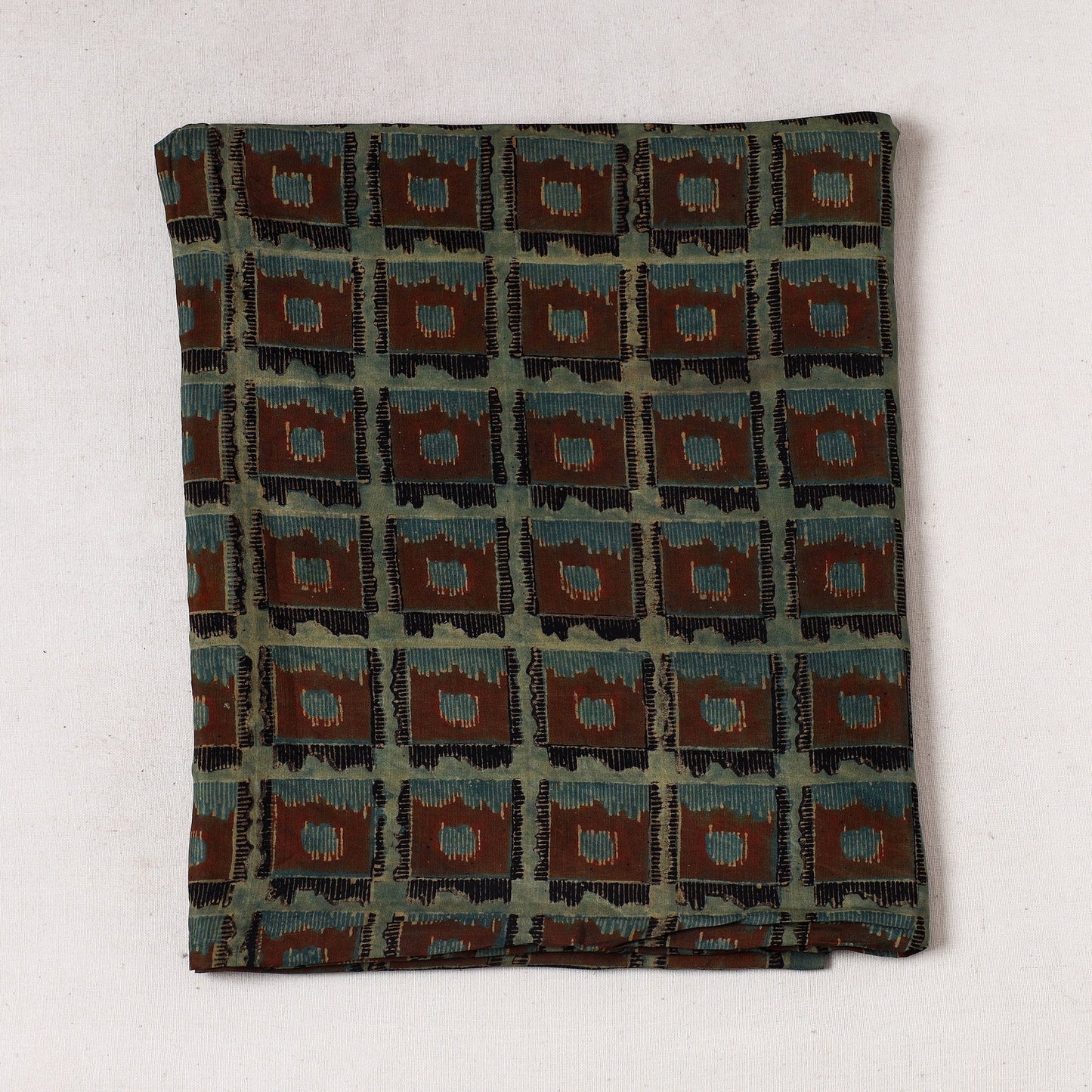 Vanaspati Block Printed Modal Silk Precut fabric