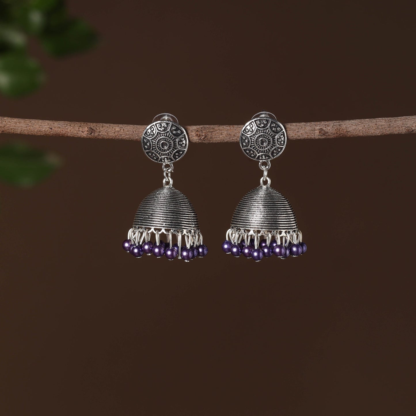 German Silver Earrings