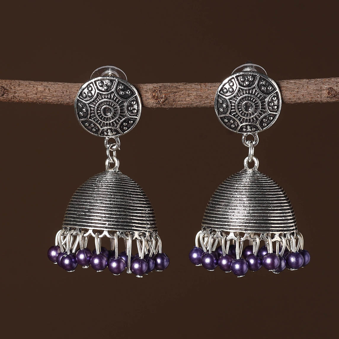 German Silver Earrings