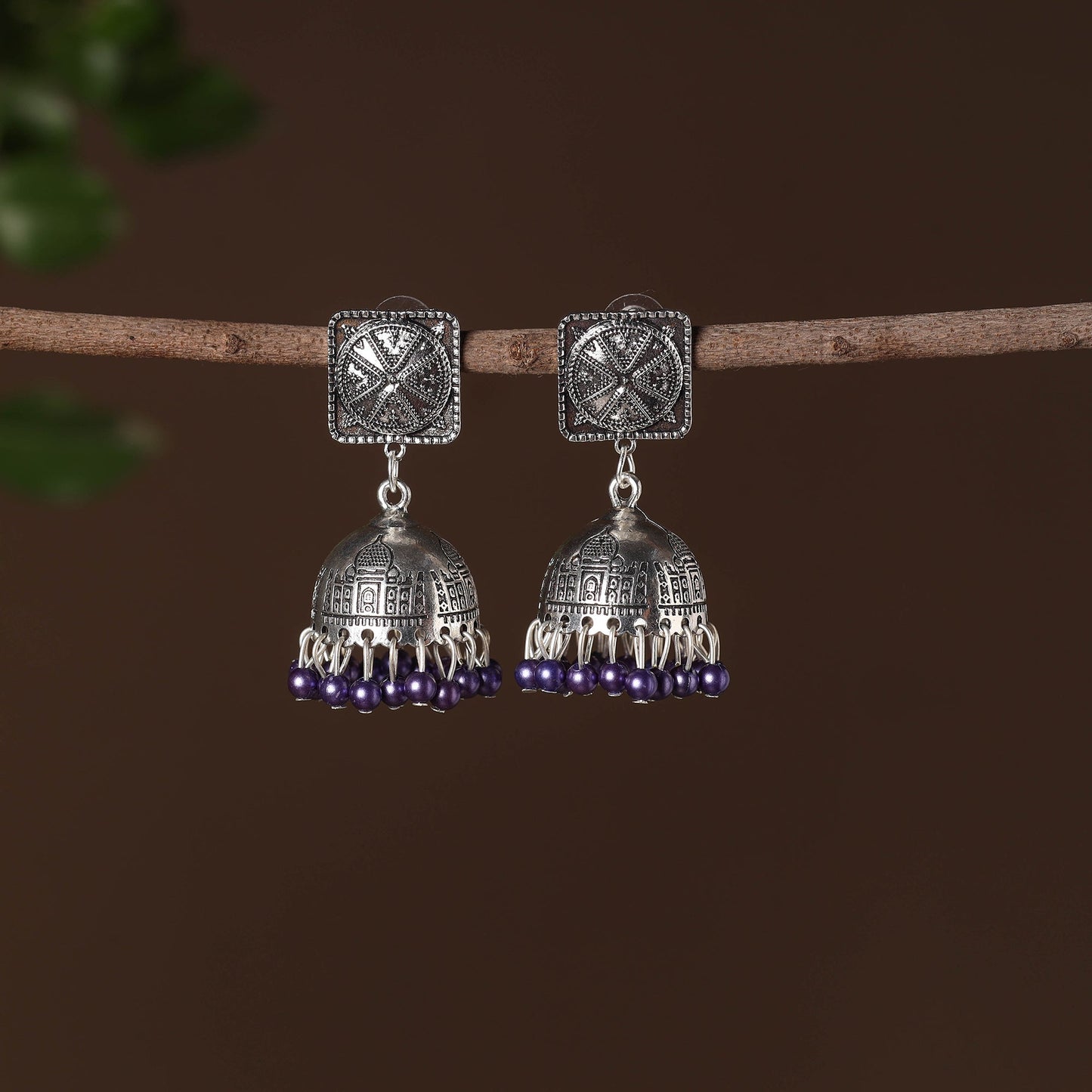 German Silver Earrings