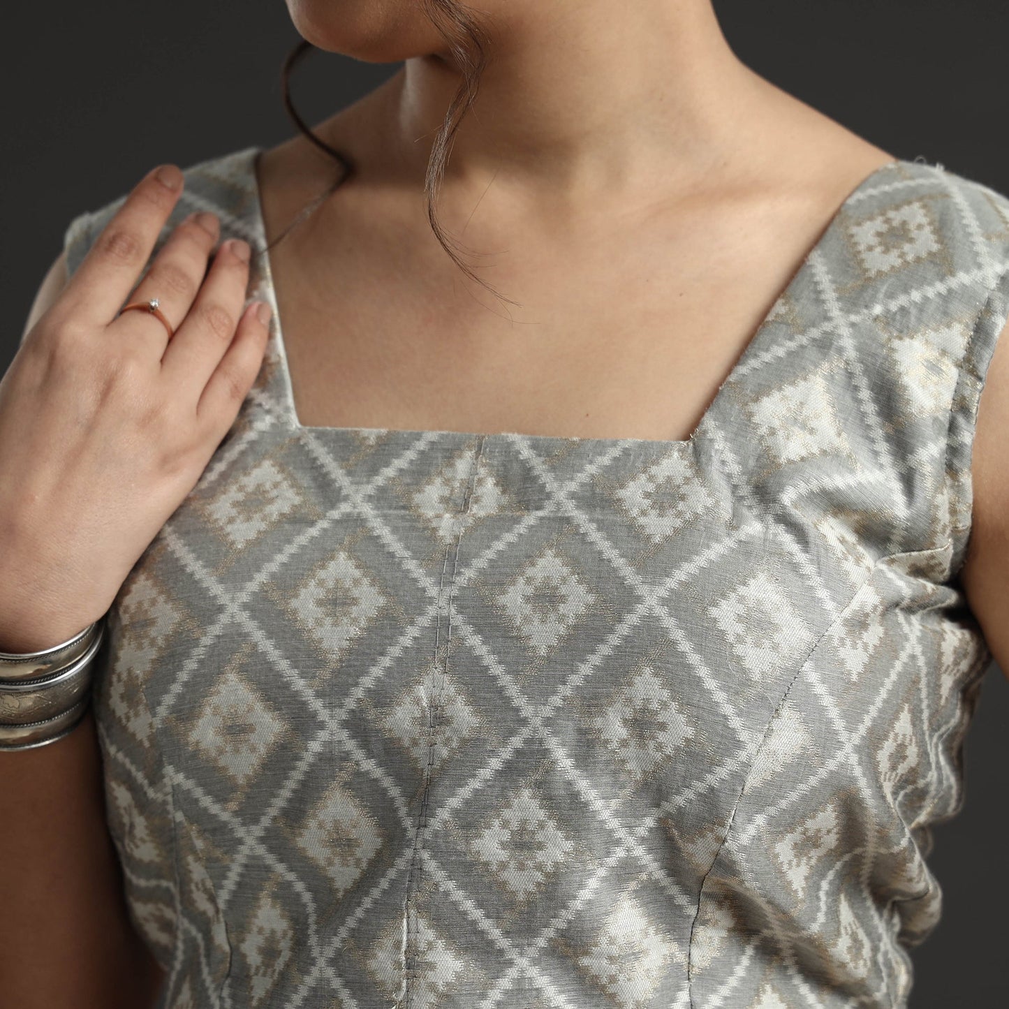 Banarasi Stitched Blouse