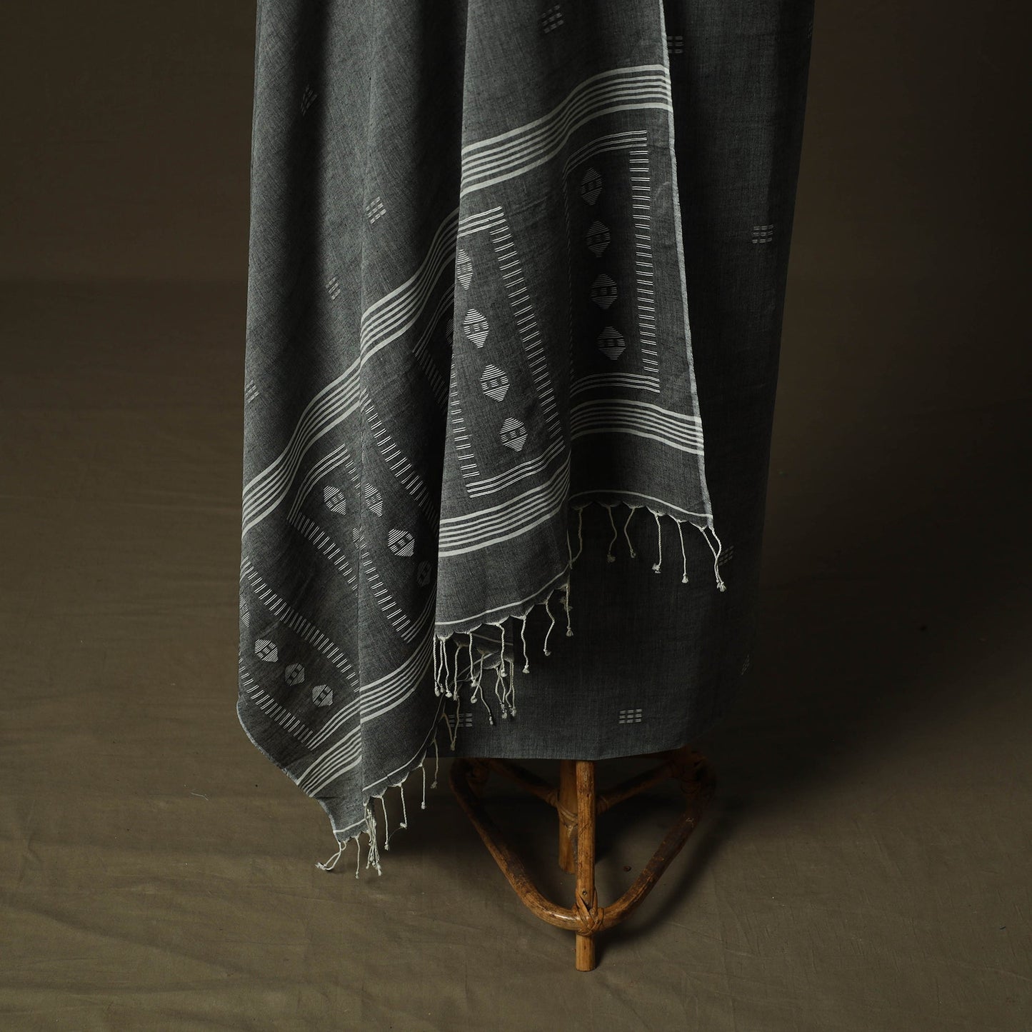 Burdwan jamdani handloom cotton 2pc unstitched dress