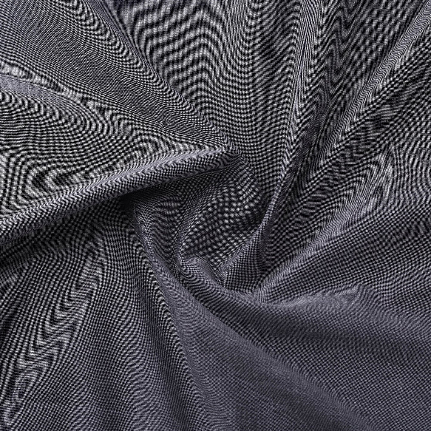 Grey - cotton plain fabric 06 - handcrafted