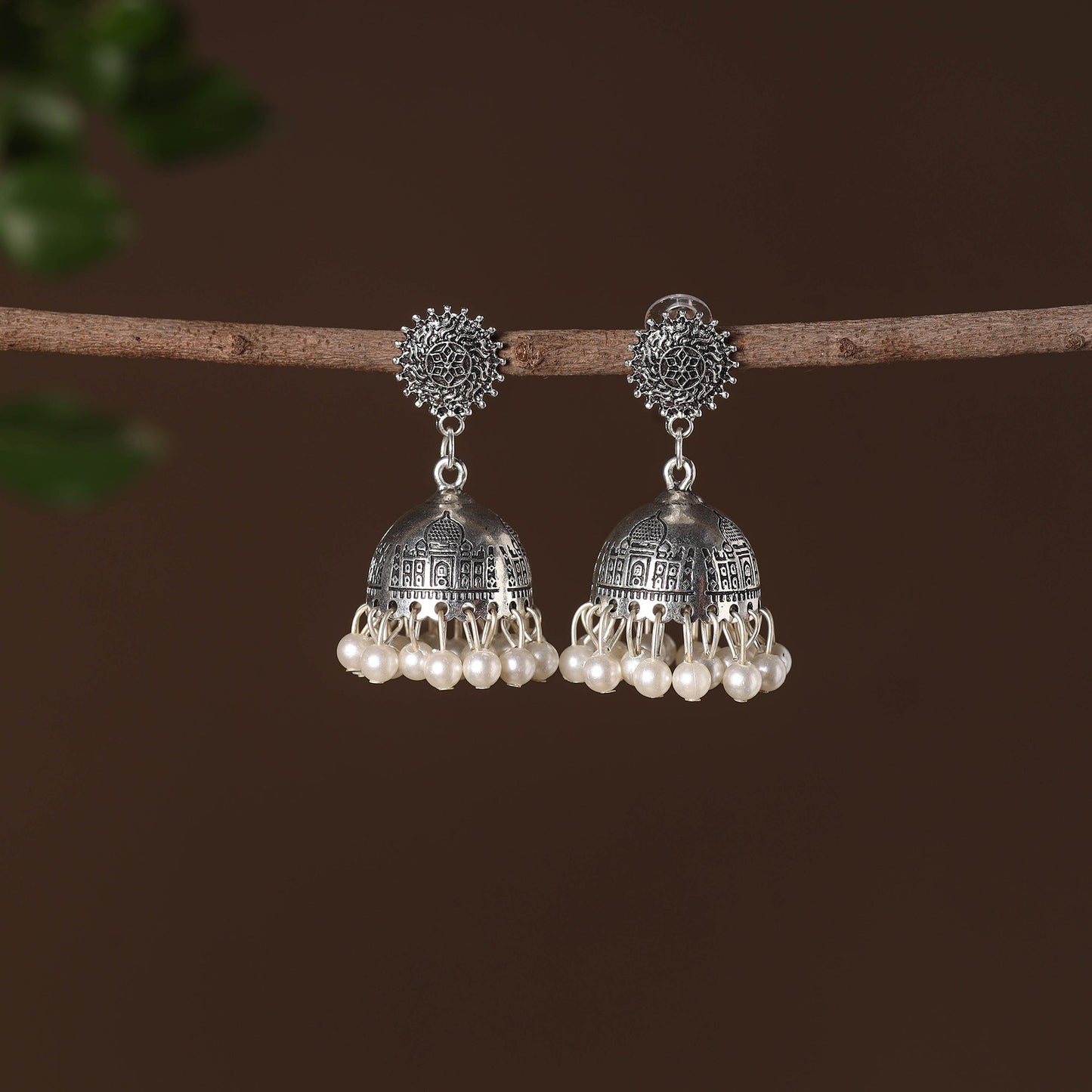 German Silver Earrings