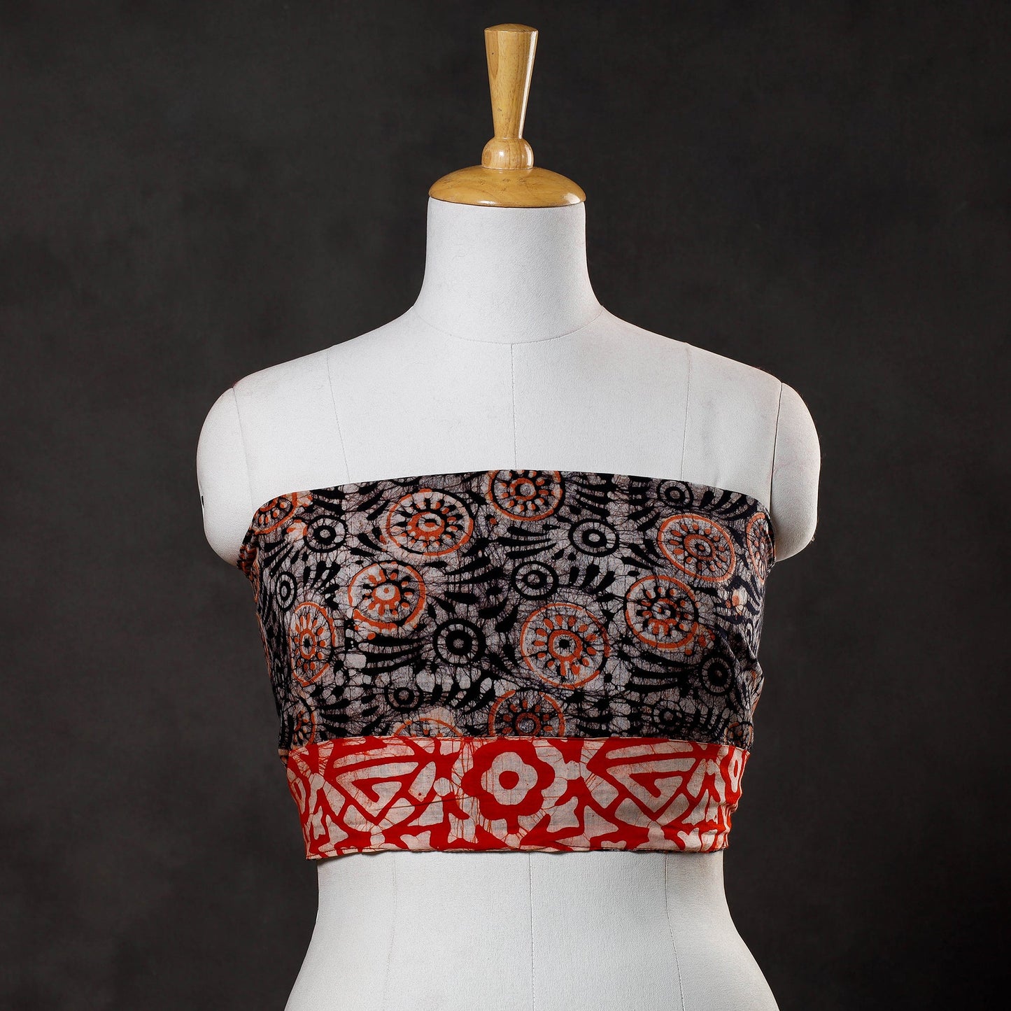 Block Printed Blouse Piece