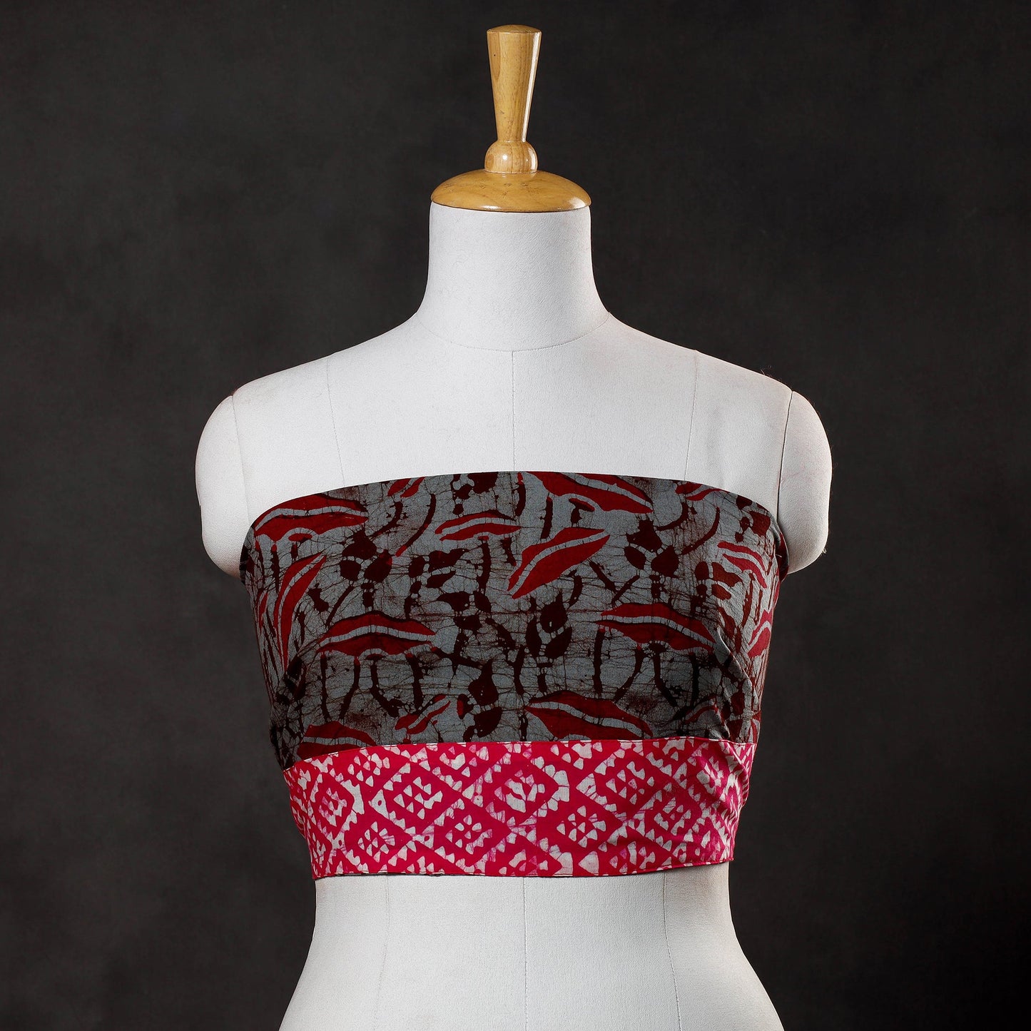 Block Printed Blouse Piece
