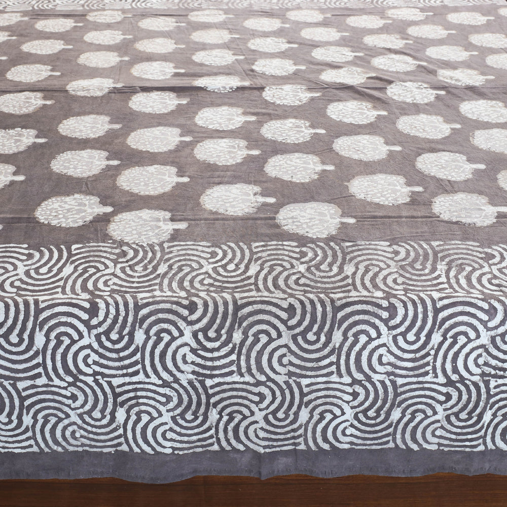 Block Art Print Cotton Double Bindaas Bed Sheet