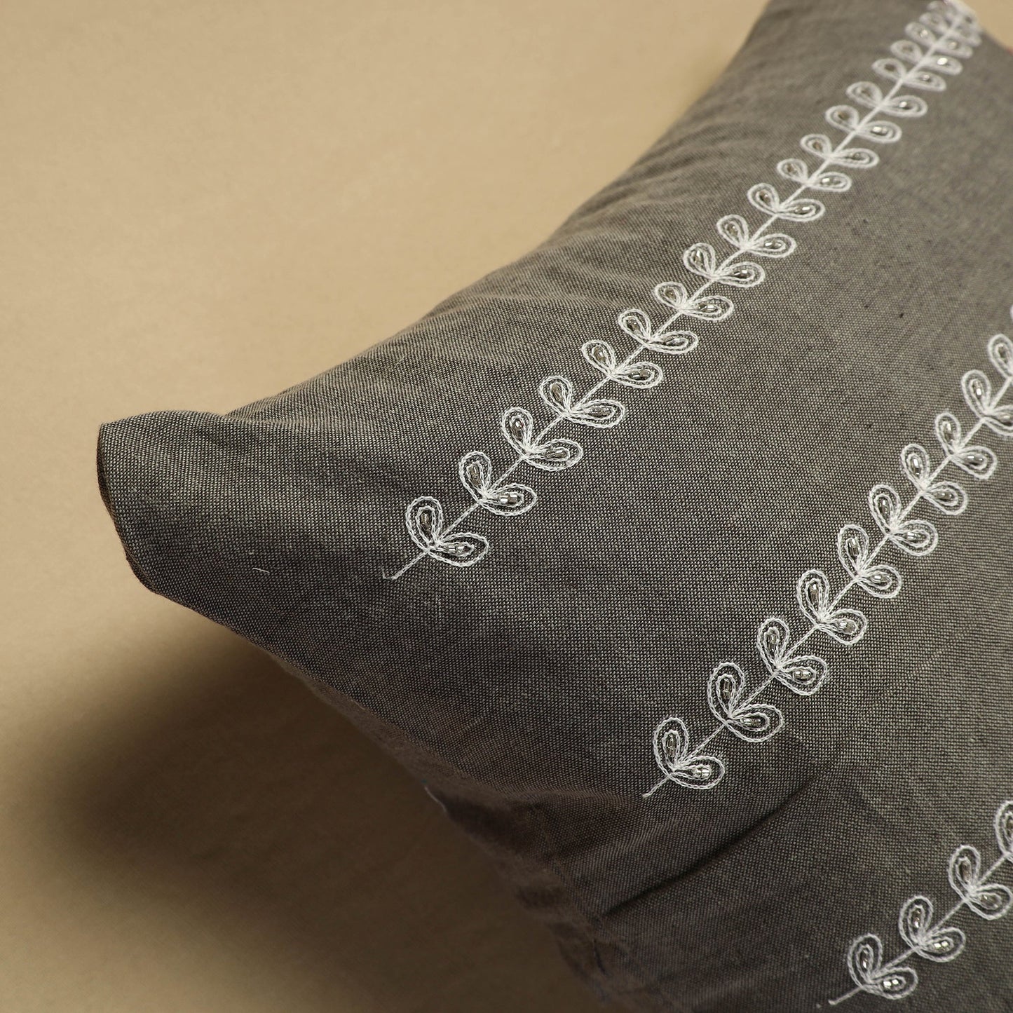 Embroidery Cotton Cushion Cover