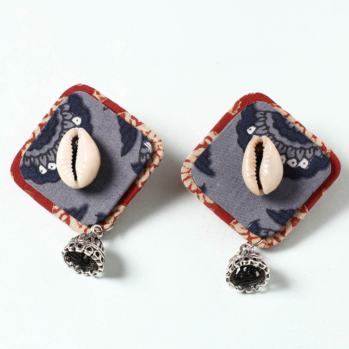 Handcrafted Fabart Earrings by Asalkaar