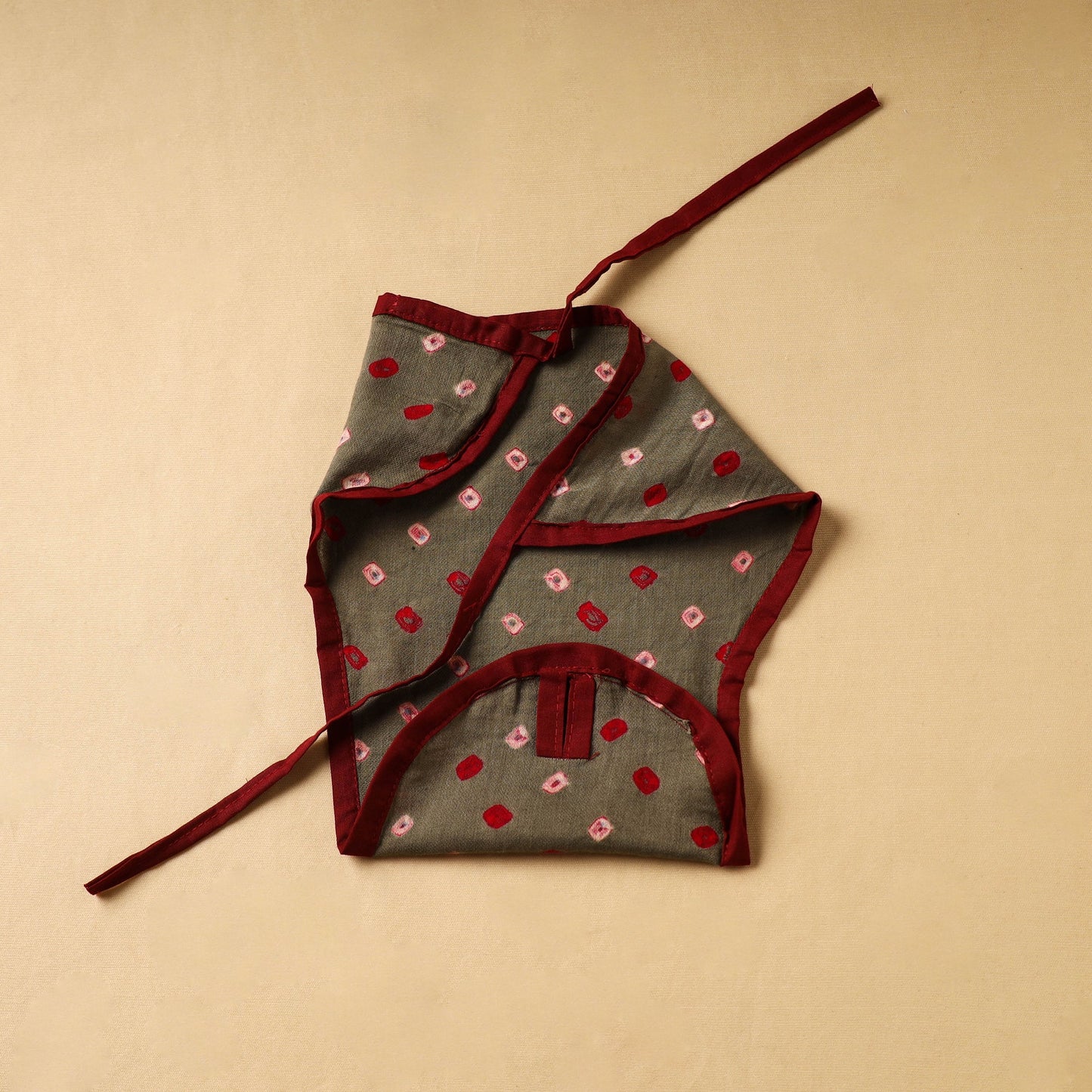 Grey Handmade Cloth Diaper/Nappy for Baby
